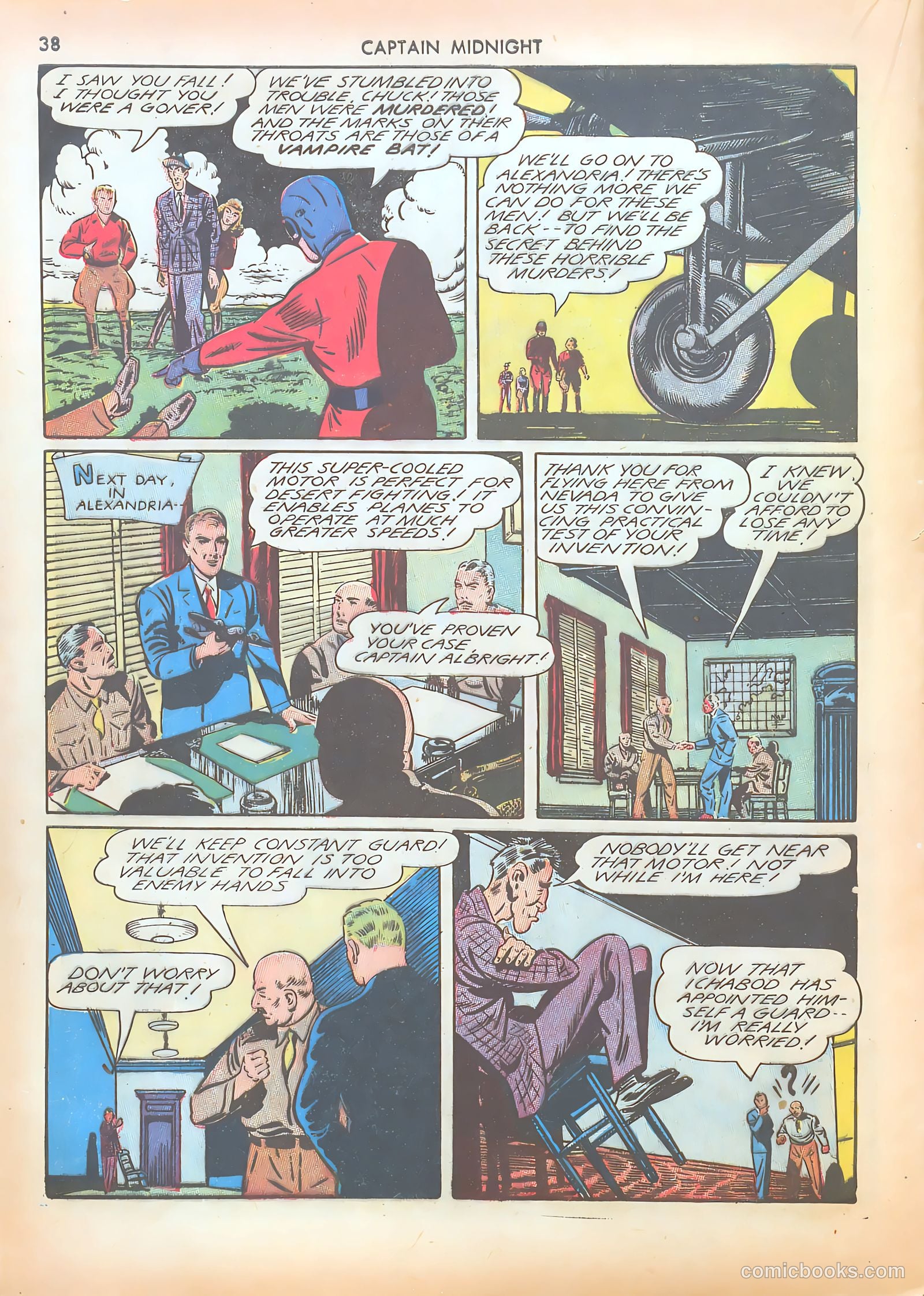 Captain Midnight #5 — page 38 of 68