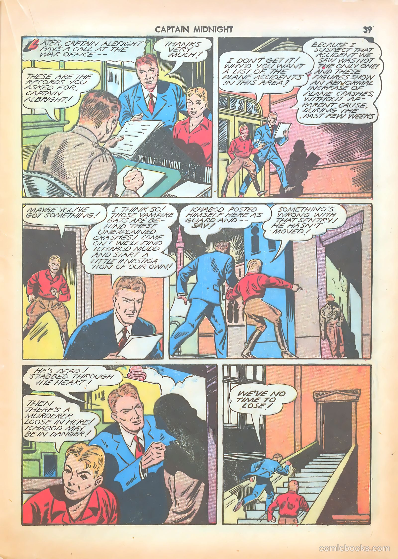 Captain Midnight #5 — page 39 of 68