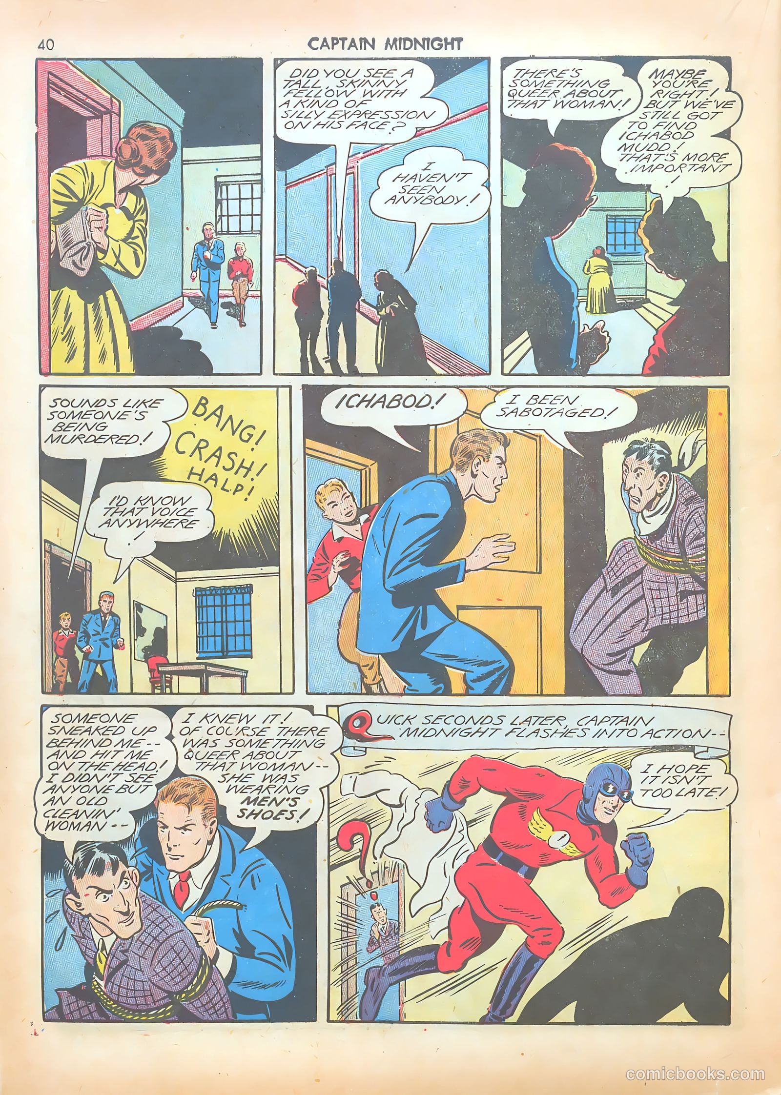 Captain Midnight #5 — page 40 of 68