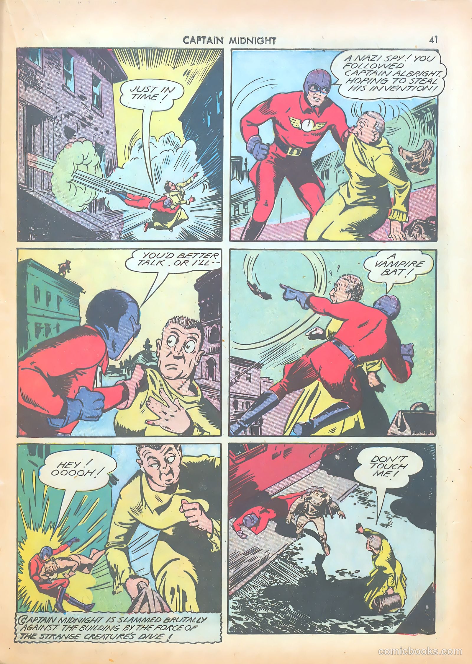 Captain Midnight #5 — page 41 of 68