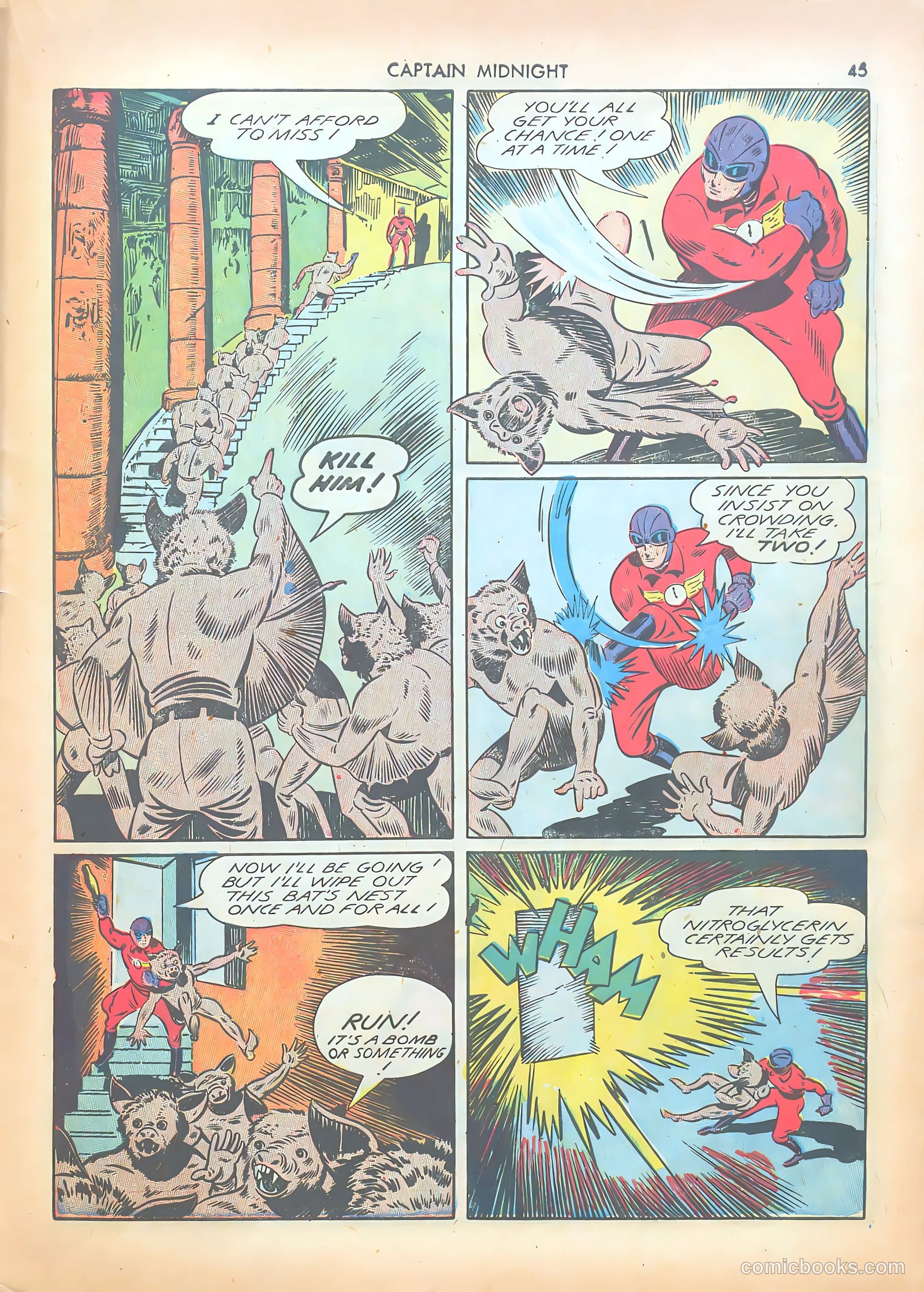 Captain Midnight #5 — page 45 of 68