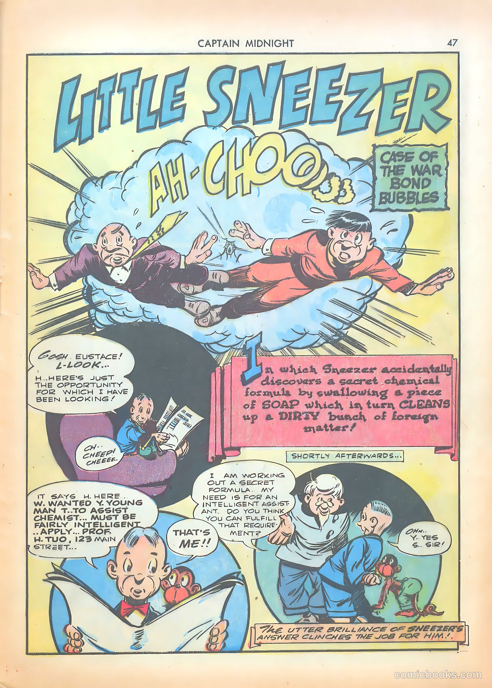 Captain Midnight #5 — page 47 of 68