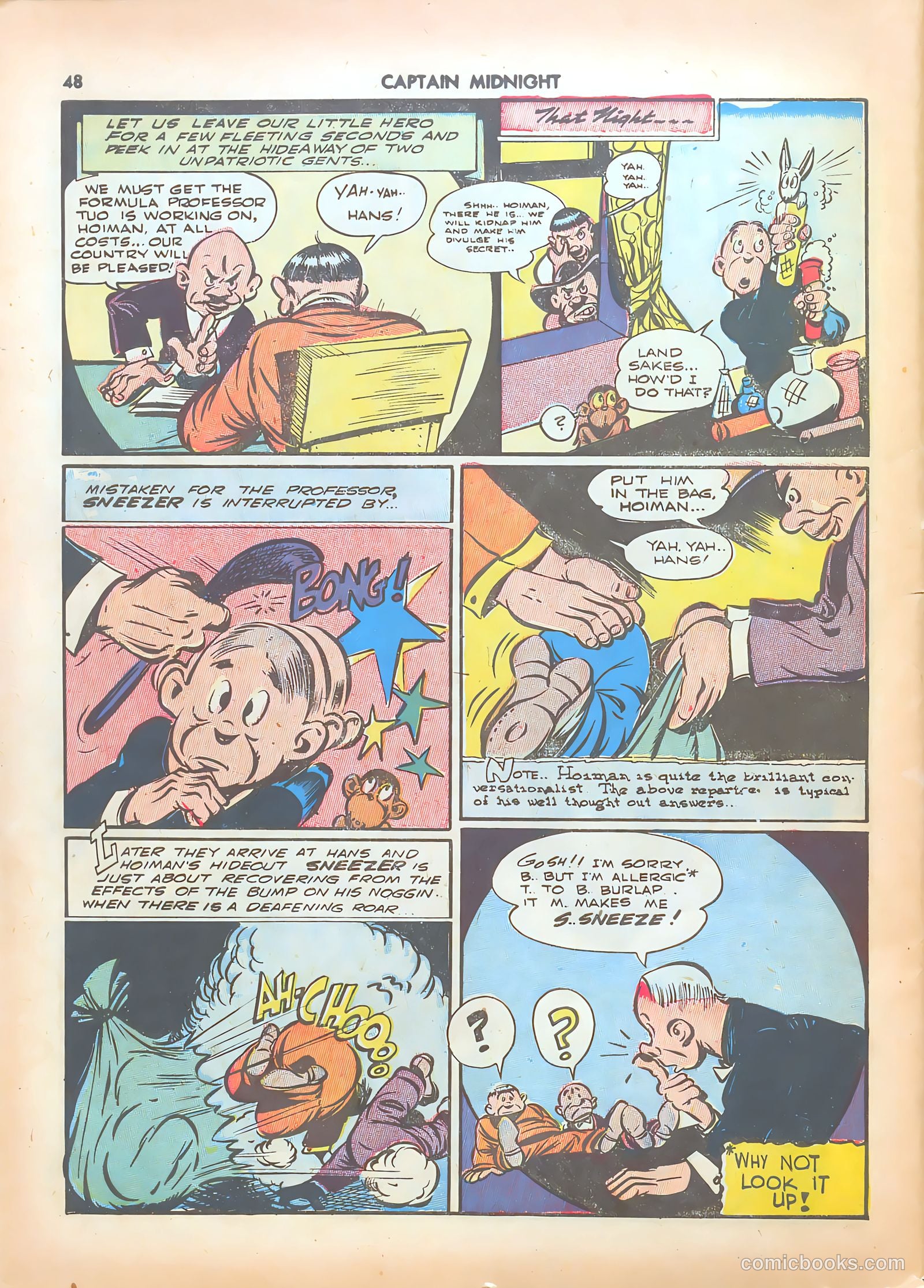 Captain Midnight #5 — page 48 of 68