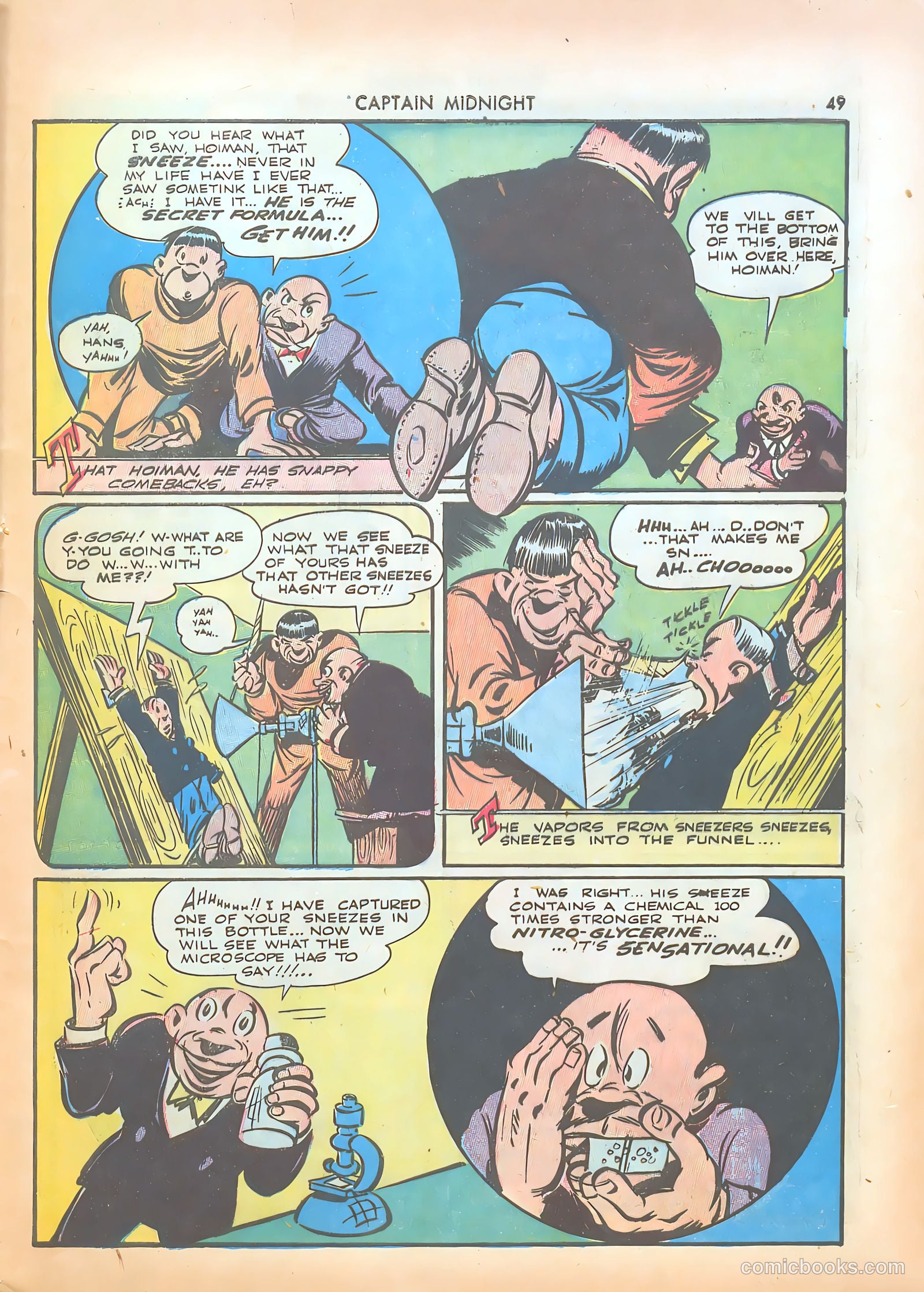 Captain Midnight #5 — page 49 of 68