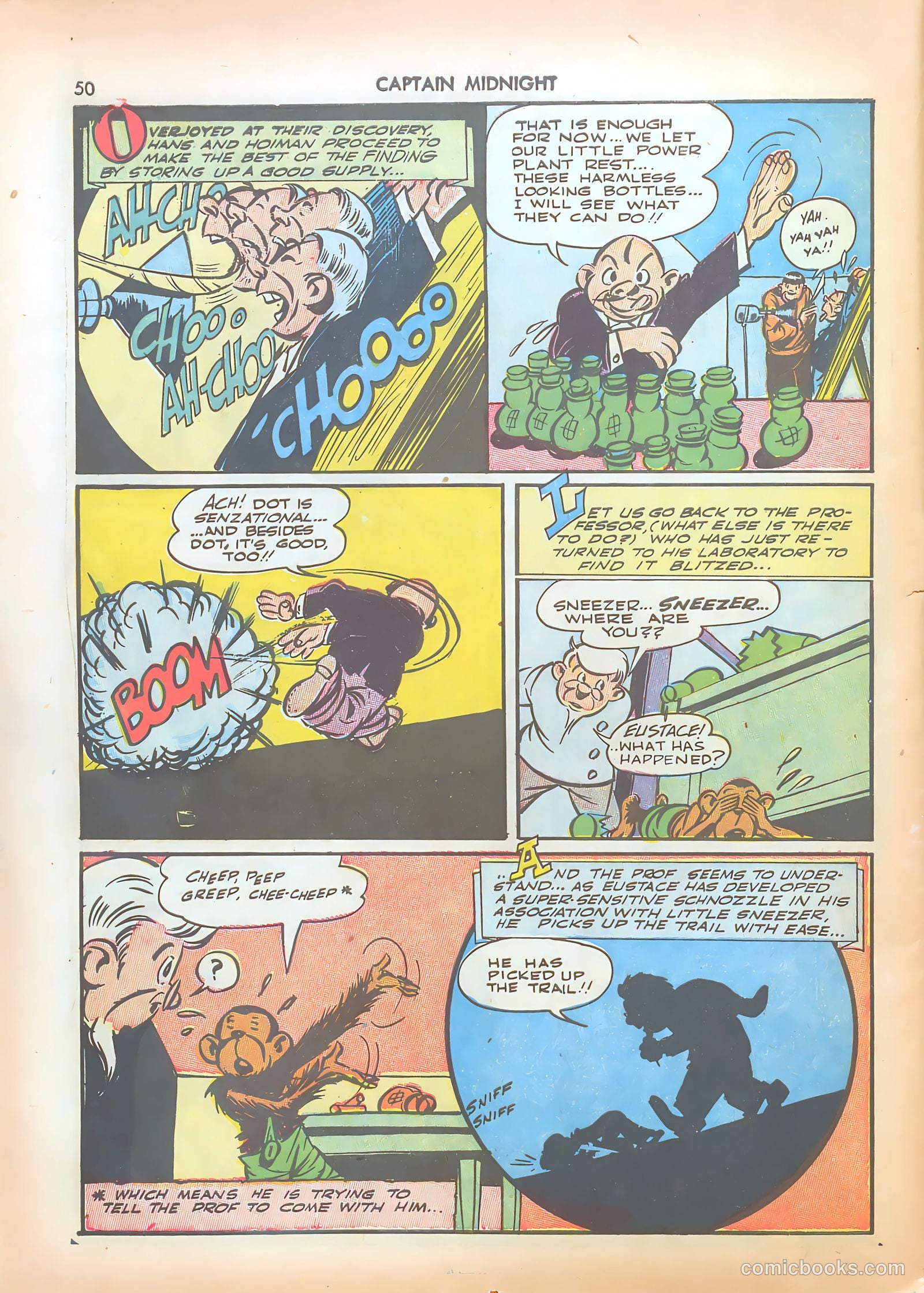 Captain Midnight #5 — page 50 of 68