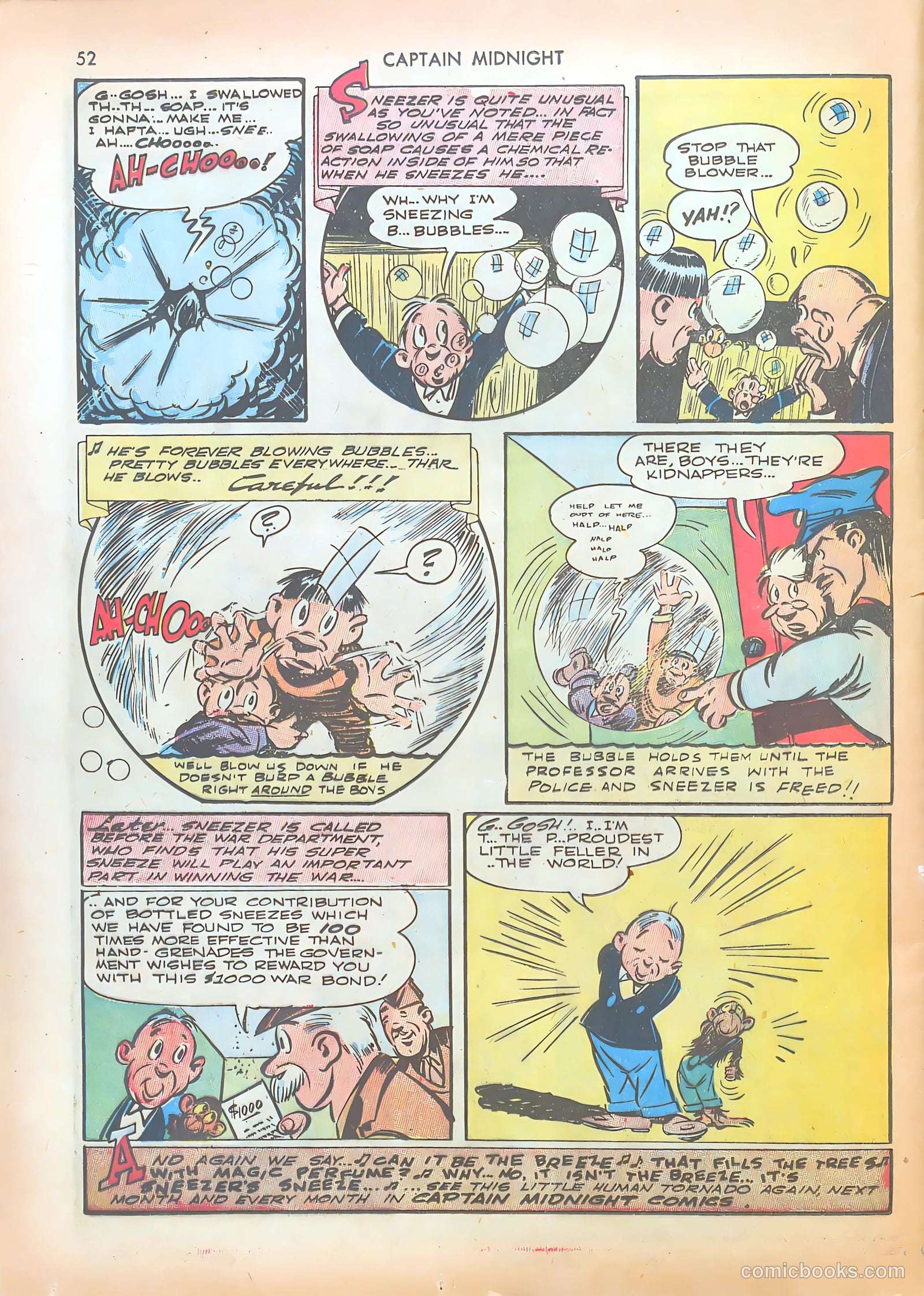 Captain Midnight #5 — page 52 of 68