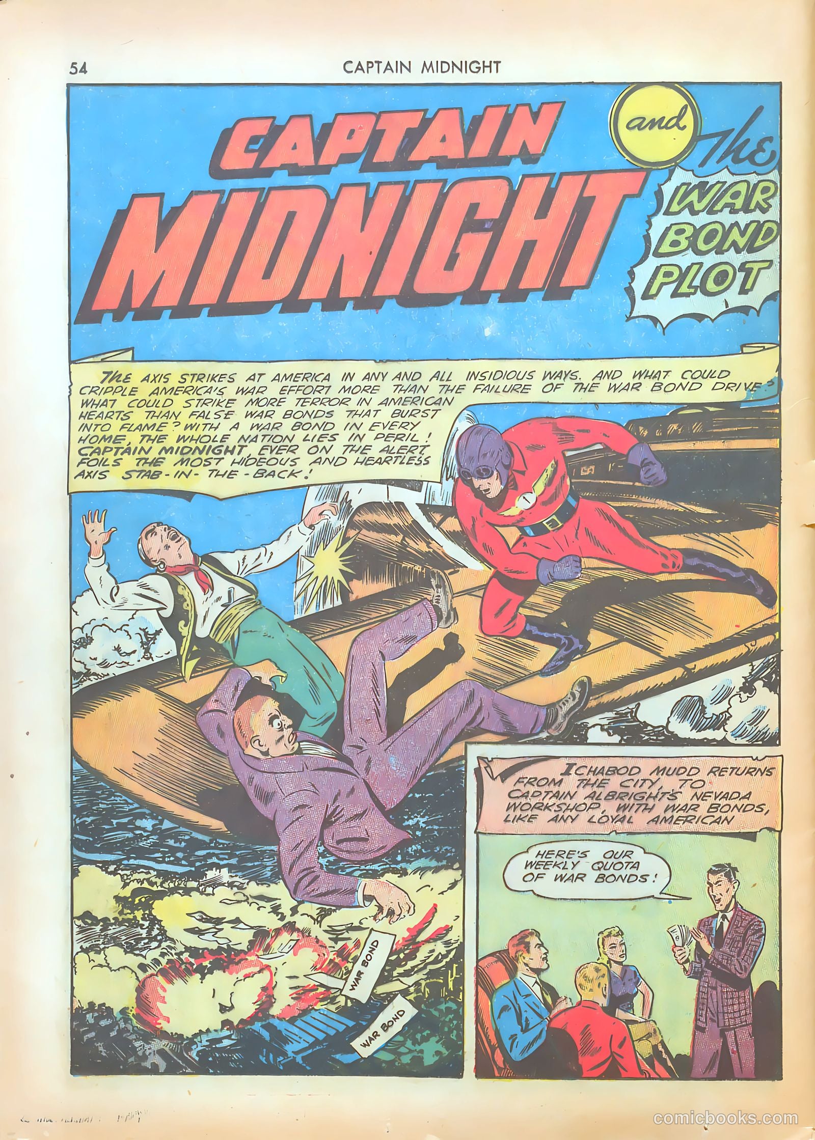 Captain Midnight #5 — page 54 of 68