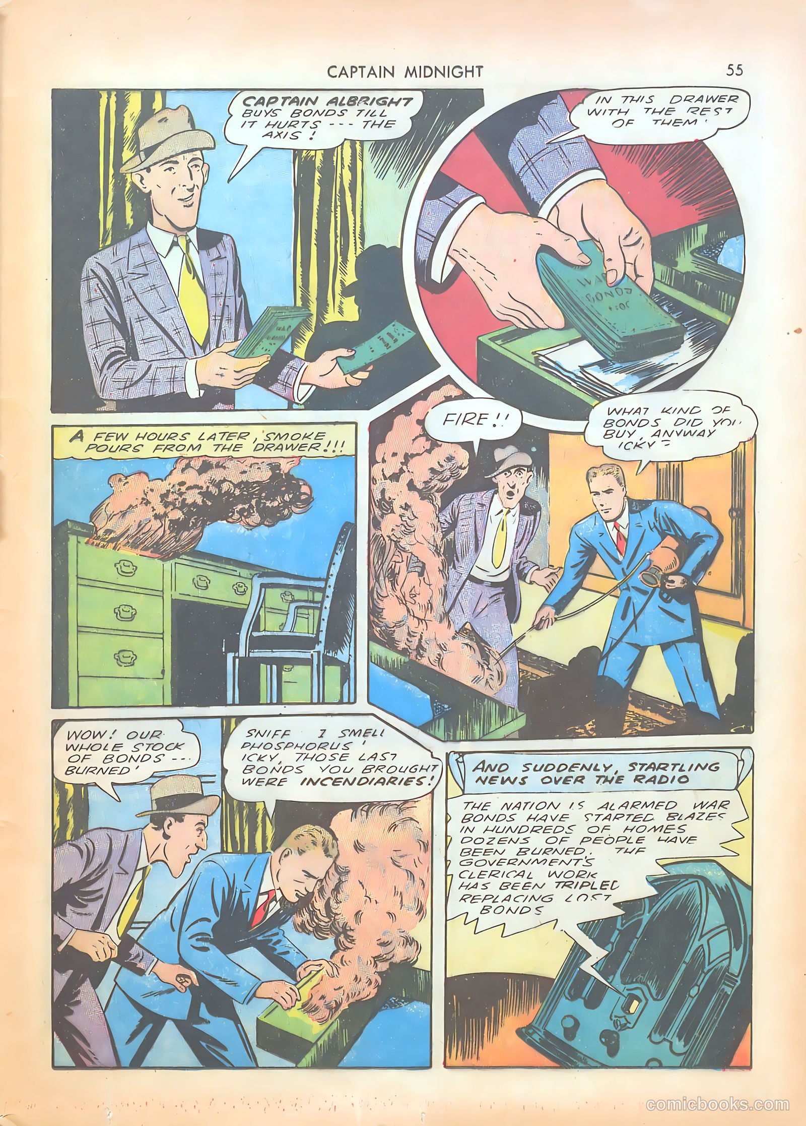 Captain Midnight #5 — page 55 of 68