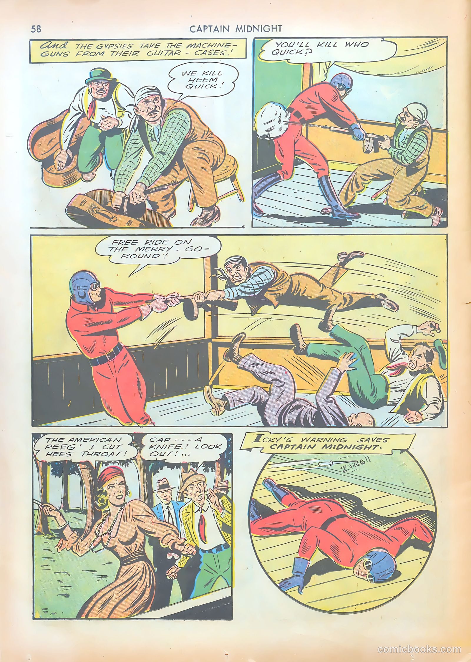 Captain Midnight #5 — page 58 of 68