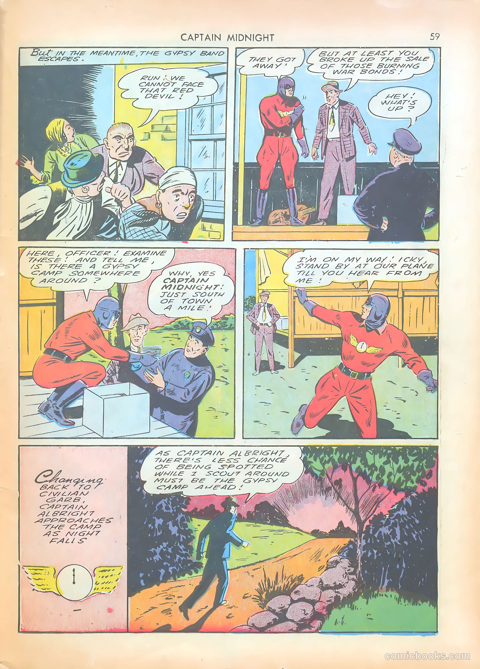 Captain Midnight #5 — page 59 of 68