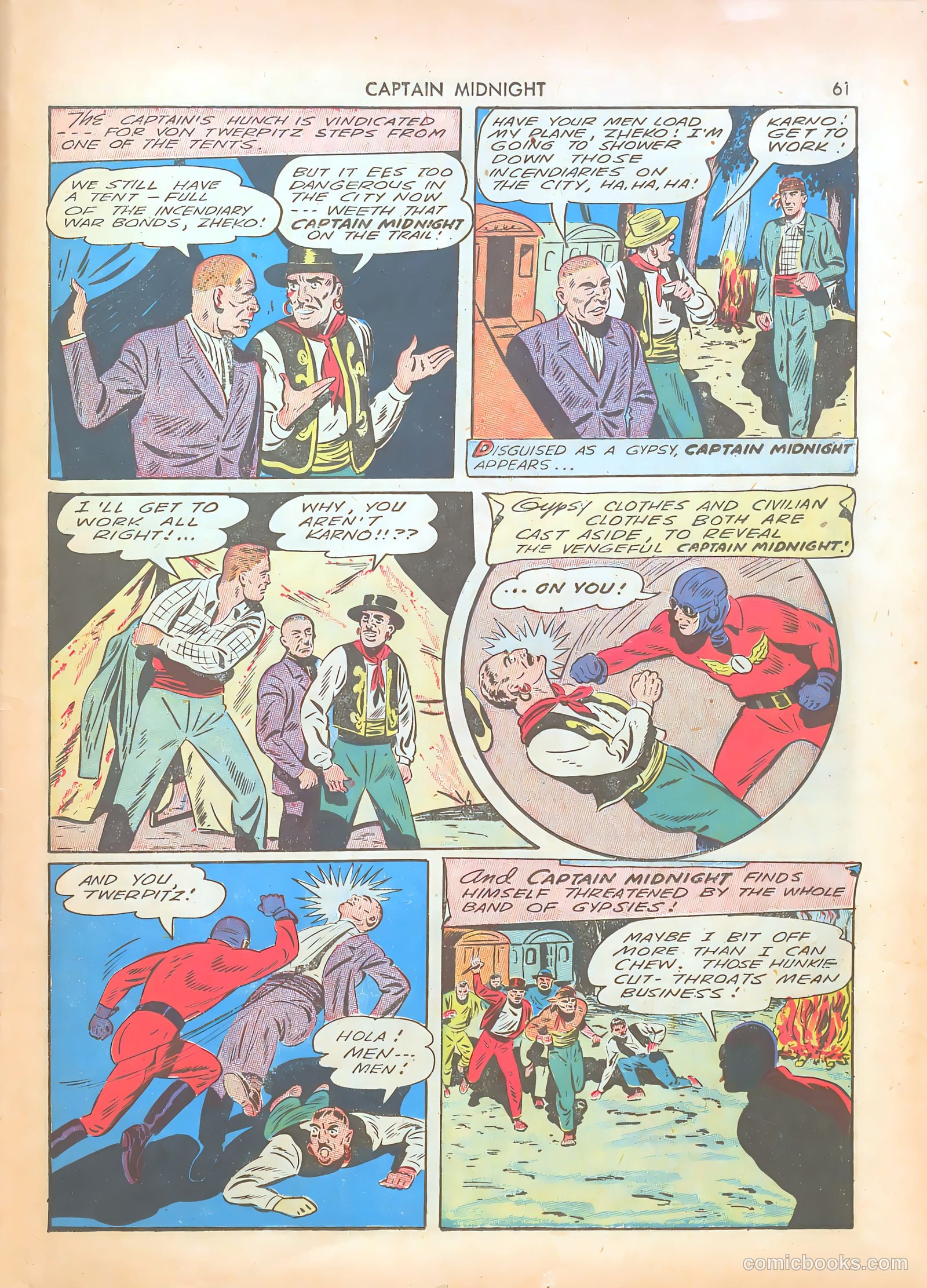Captain Midnight #5 — page 61 of 68