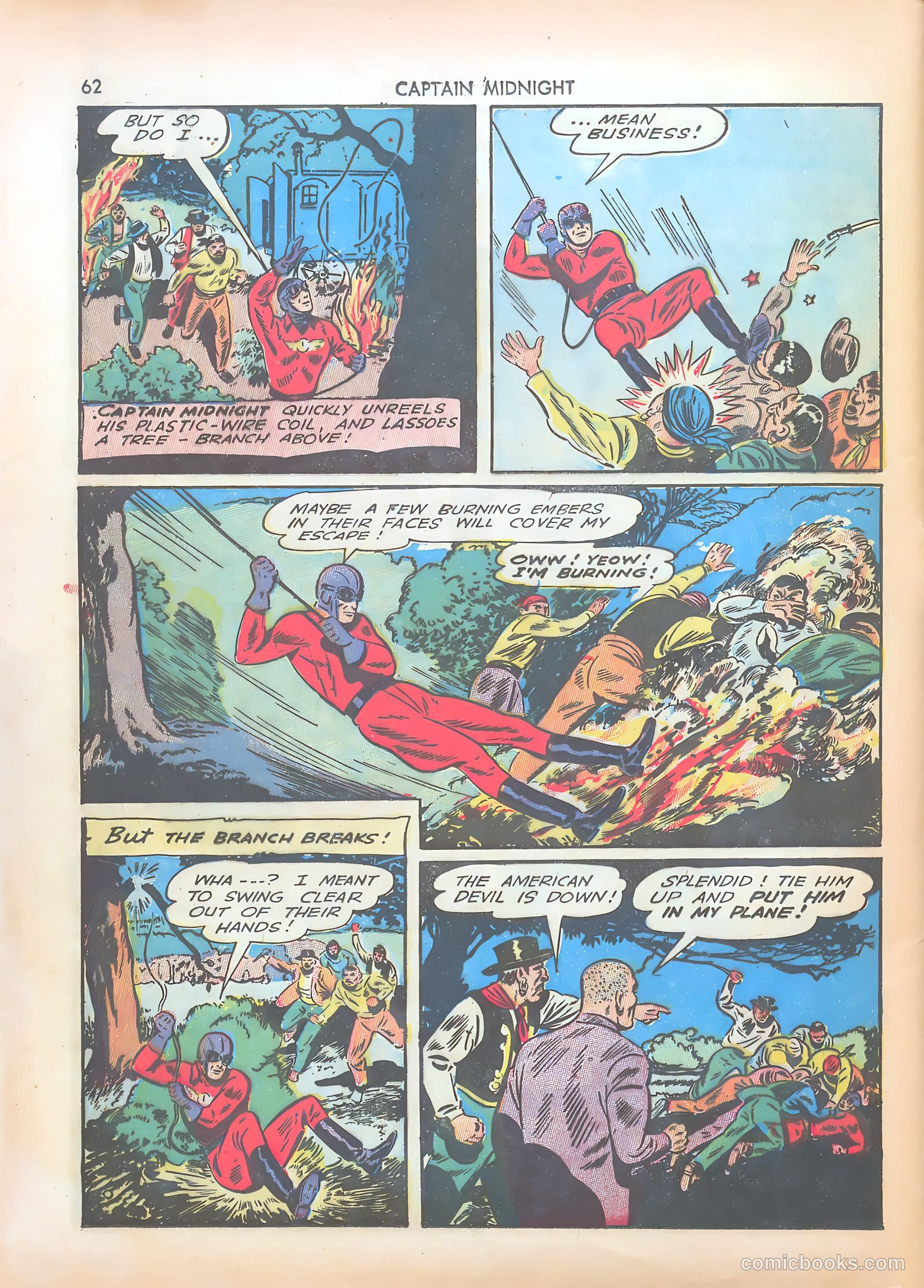 Captain Midnight #5 — page 62 of 68