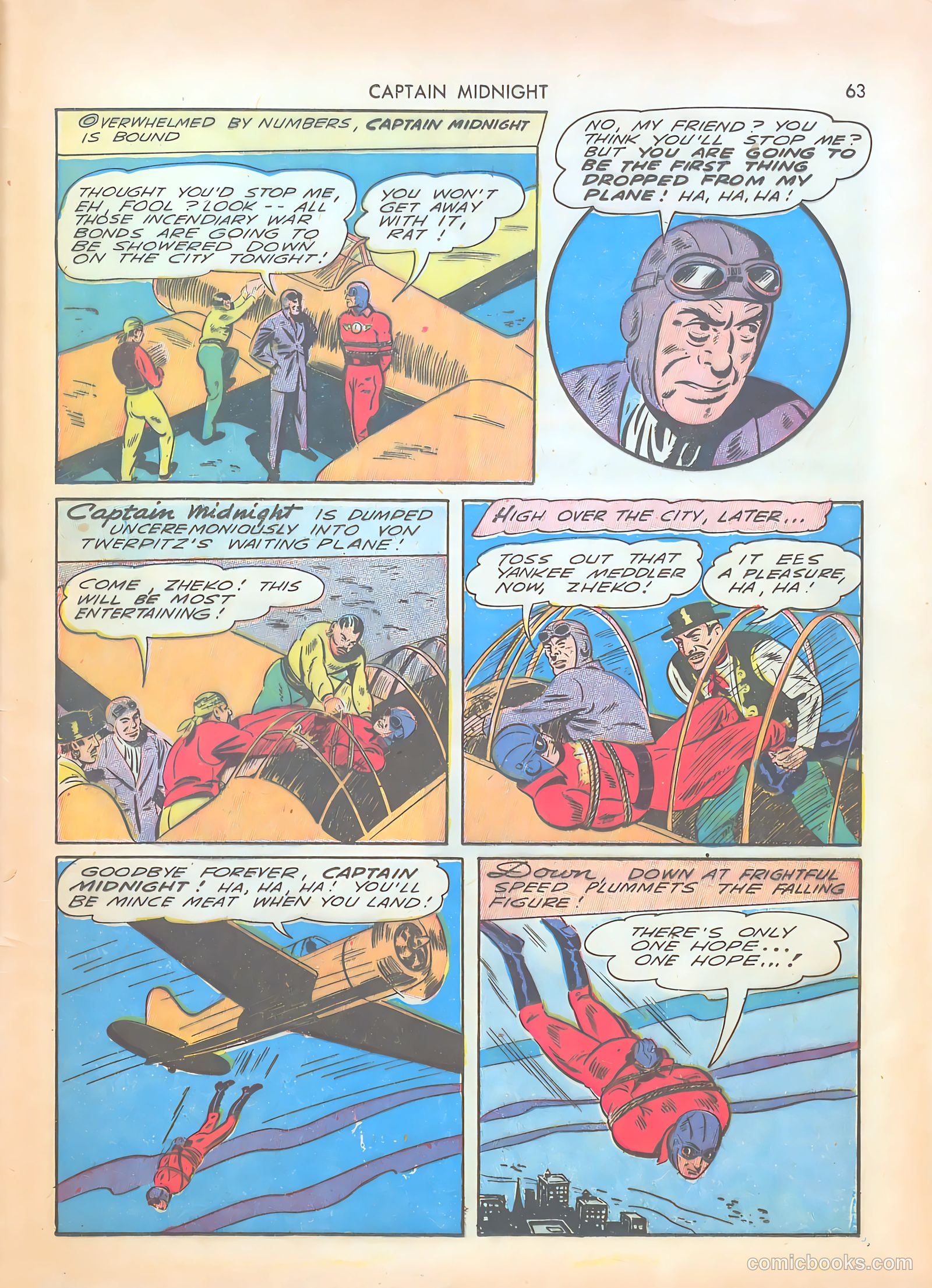 Captain Midnight #5 — page 63 of 68