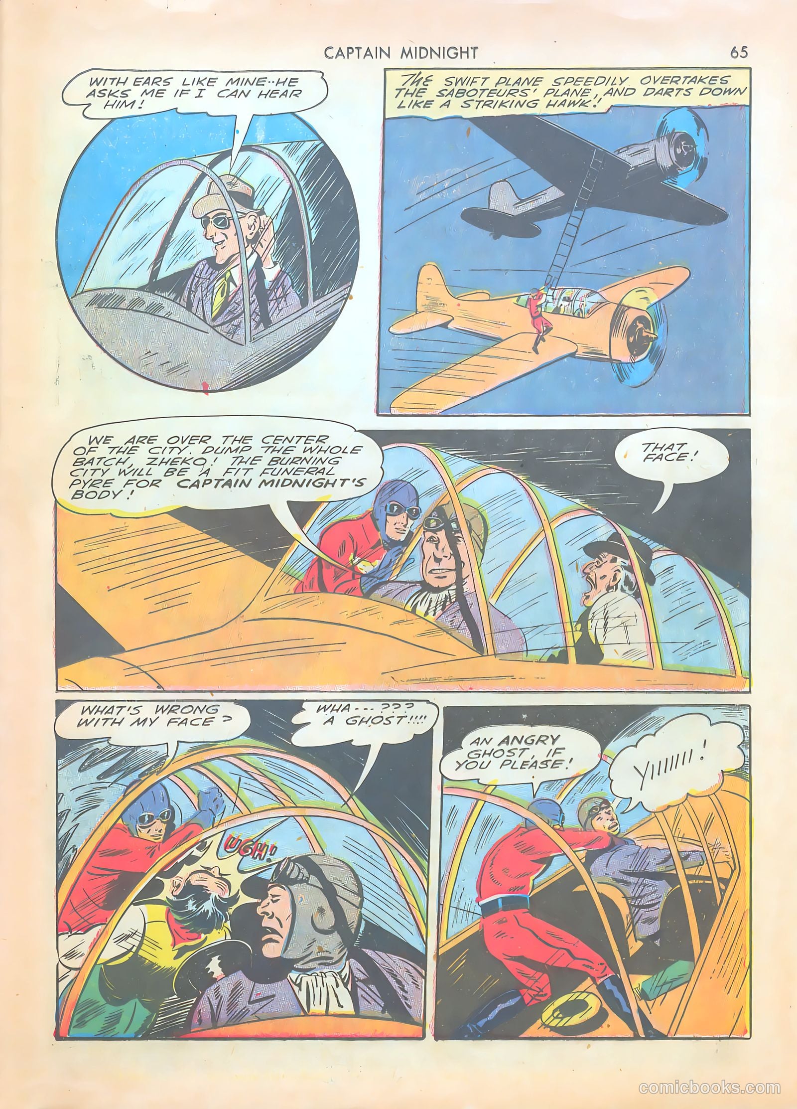 Captain Midnight #5 — page 65 of 68