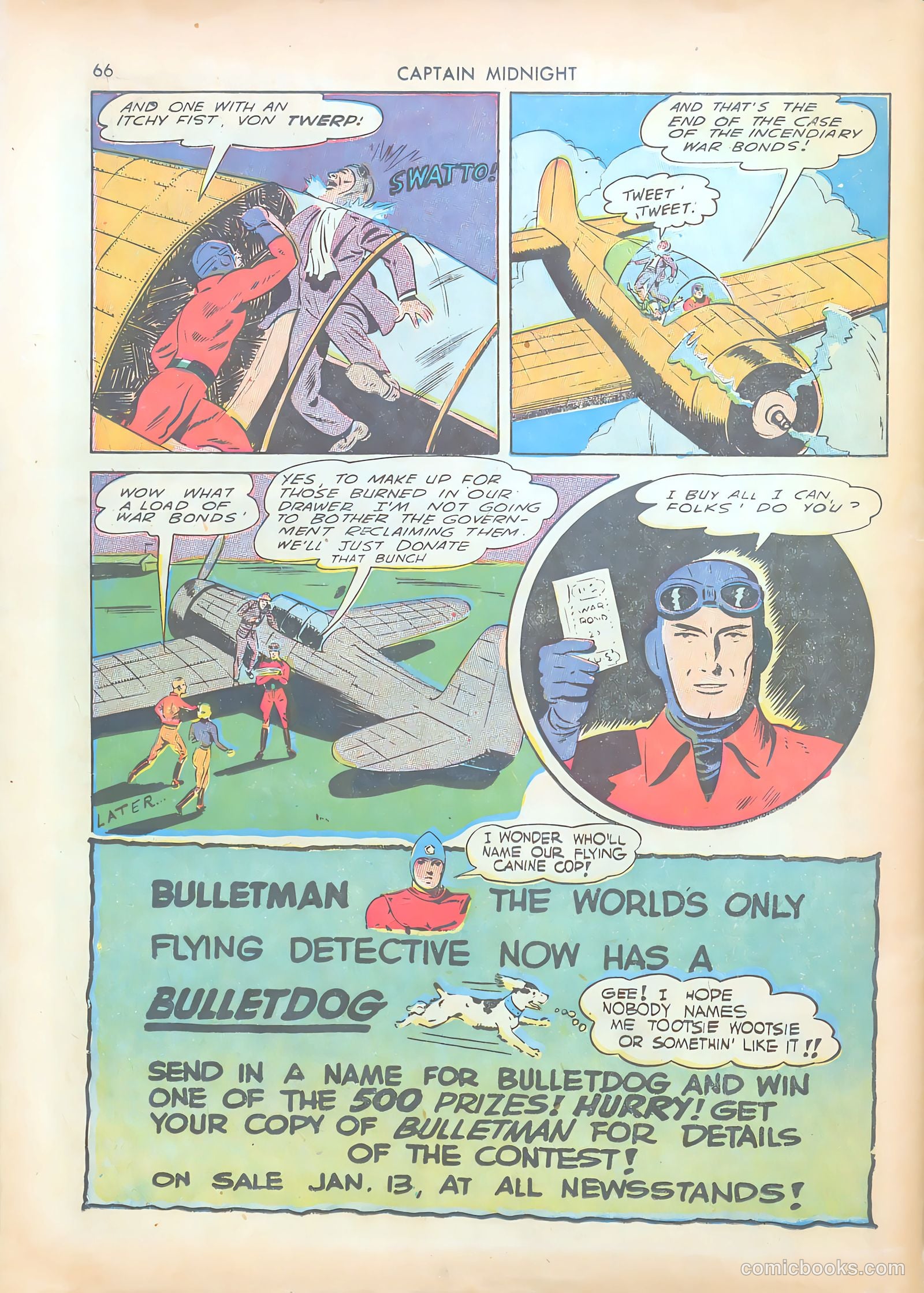Captain Midnight #5 — page 66 of 68