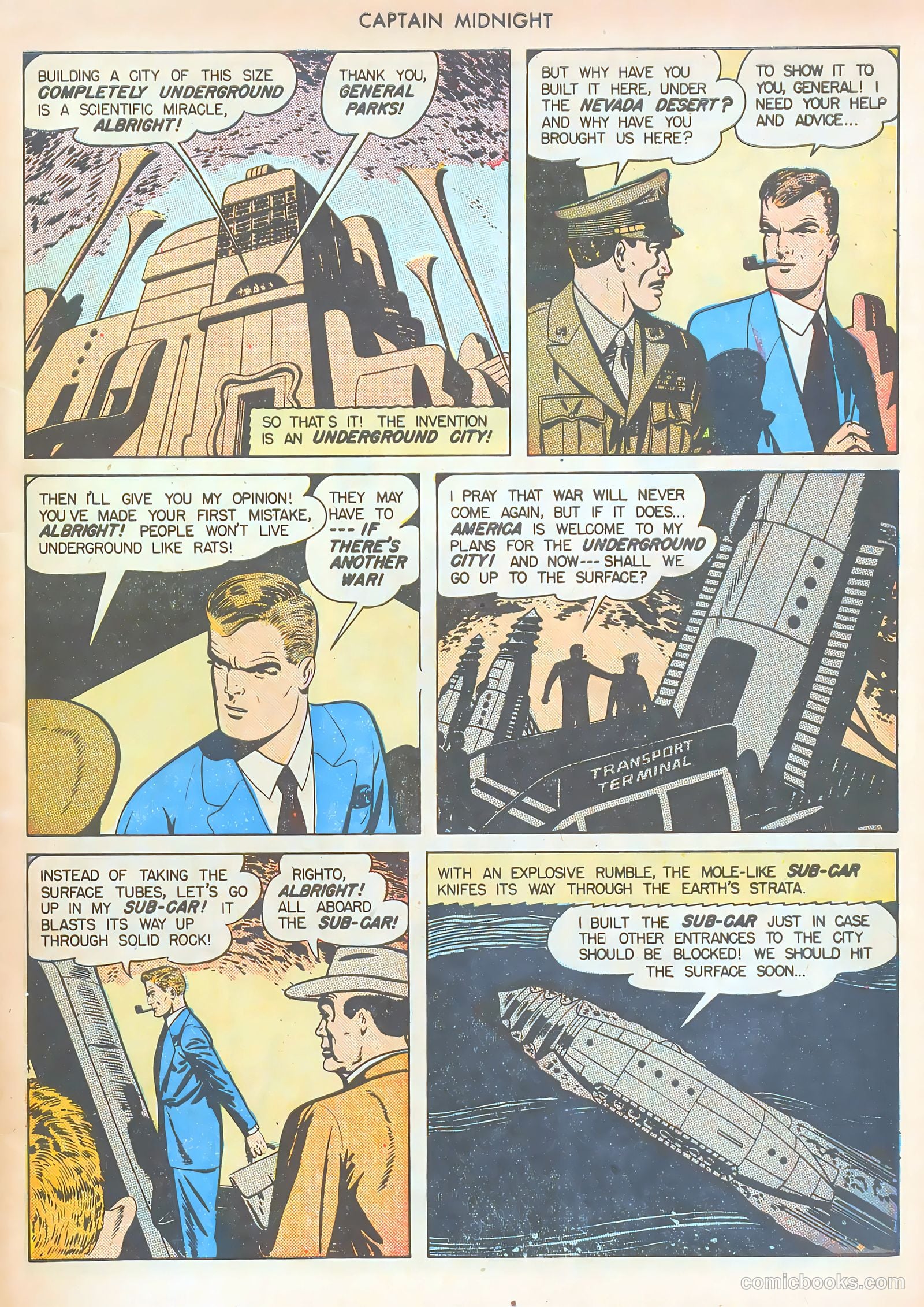 Captain Midnight #50 — page 5 of 52