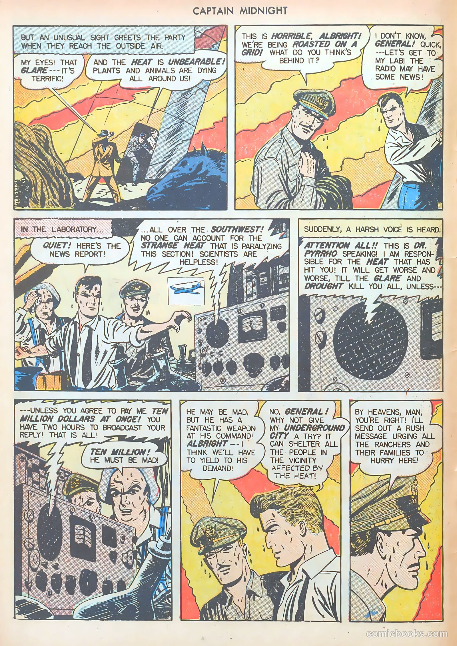 Captain Midnight #50 — page 6 of 52