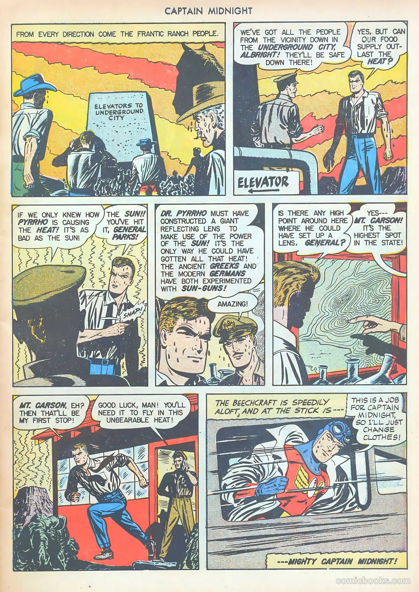 Captain Midnight #50 — page 7 of 52