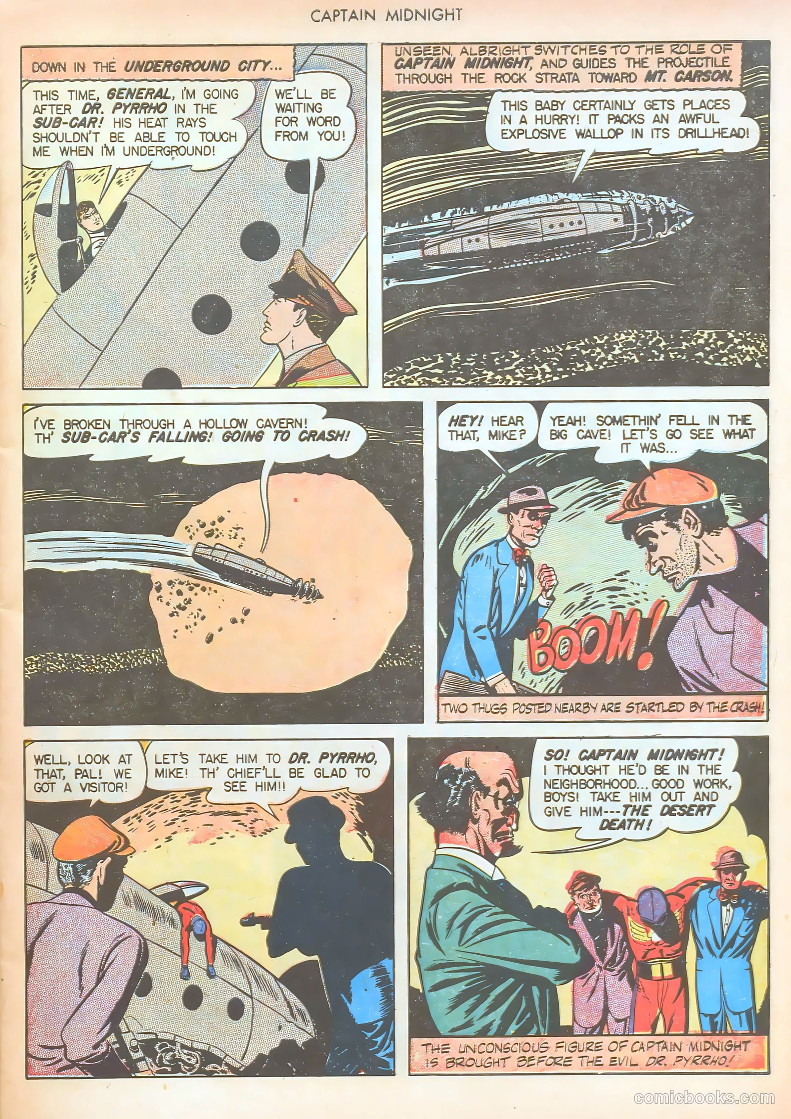 Captain Midnight #50 — page 9 of 52