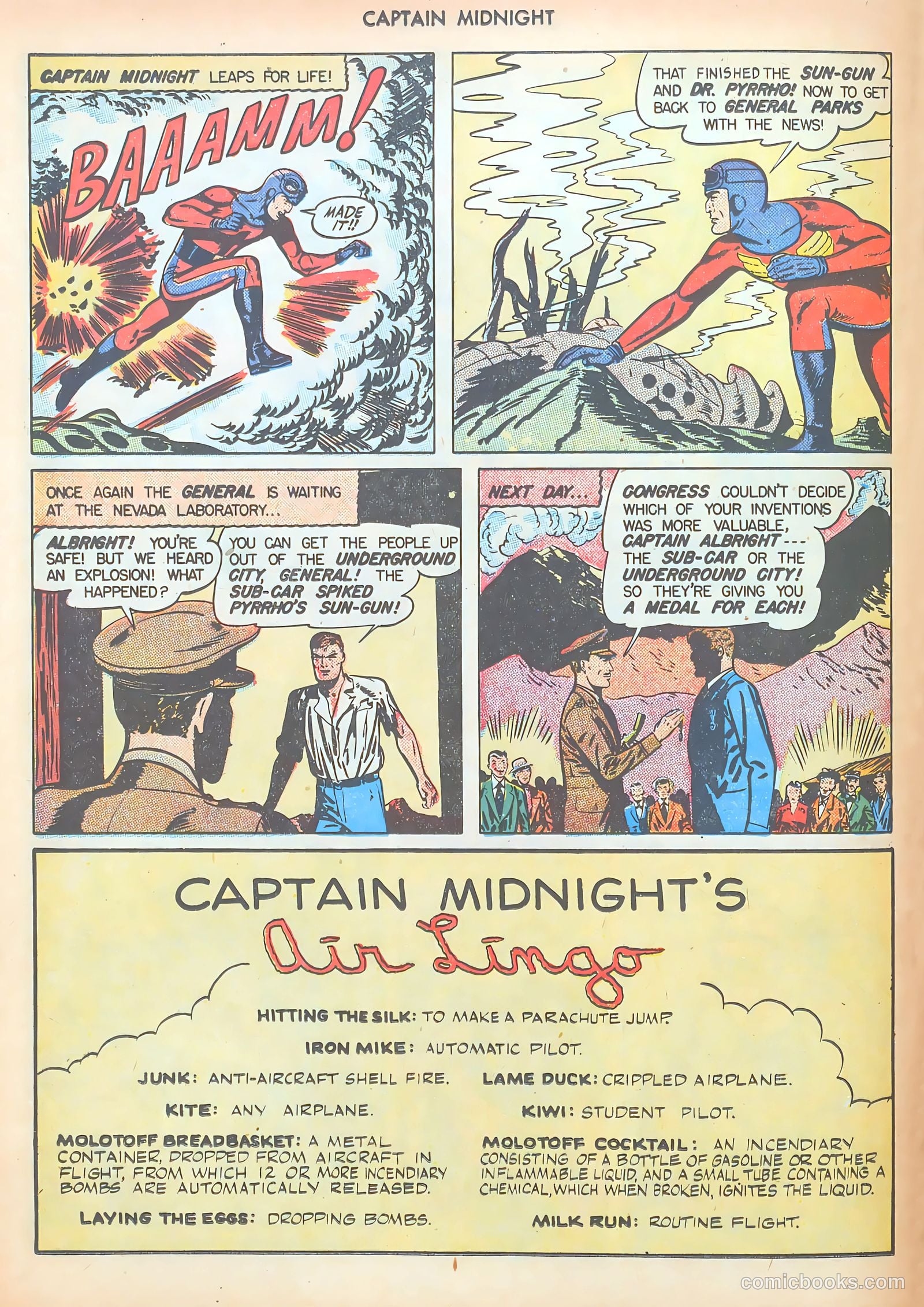 Captain Midnight #50 — page 12 of 52