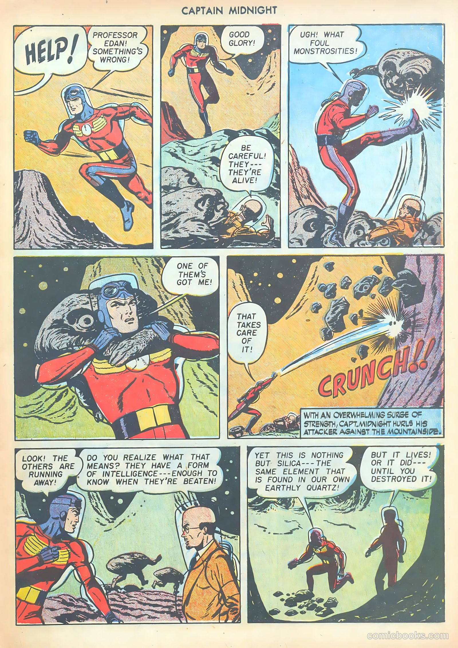 Captain Midnight #50 — page 19 of 52
