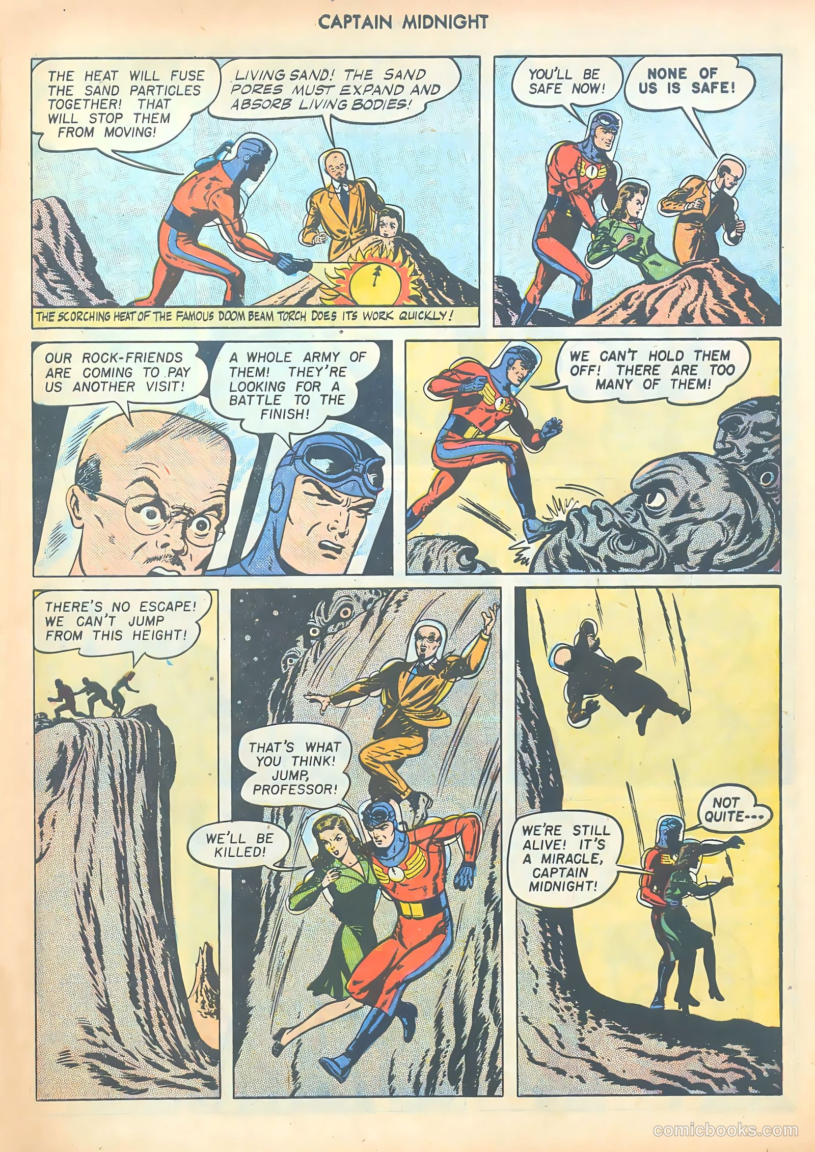 Captain Midnight #50 — page 21 of 52