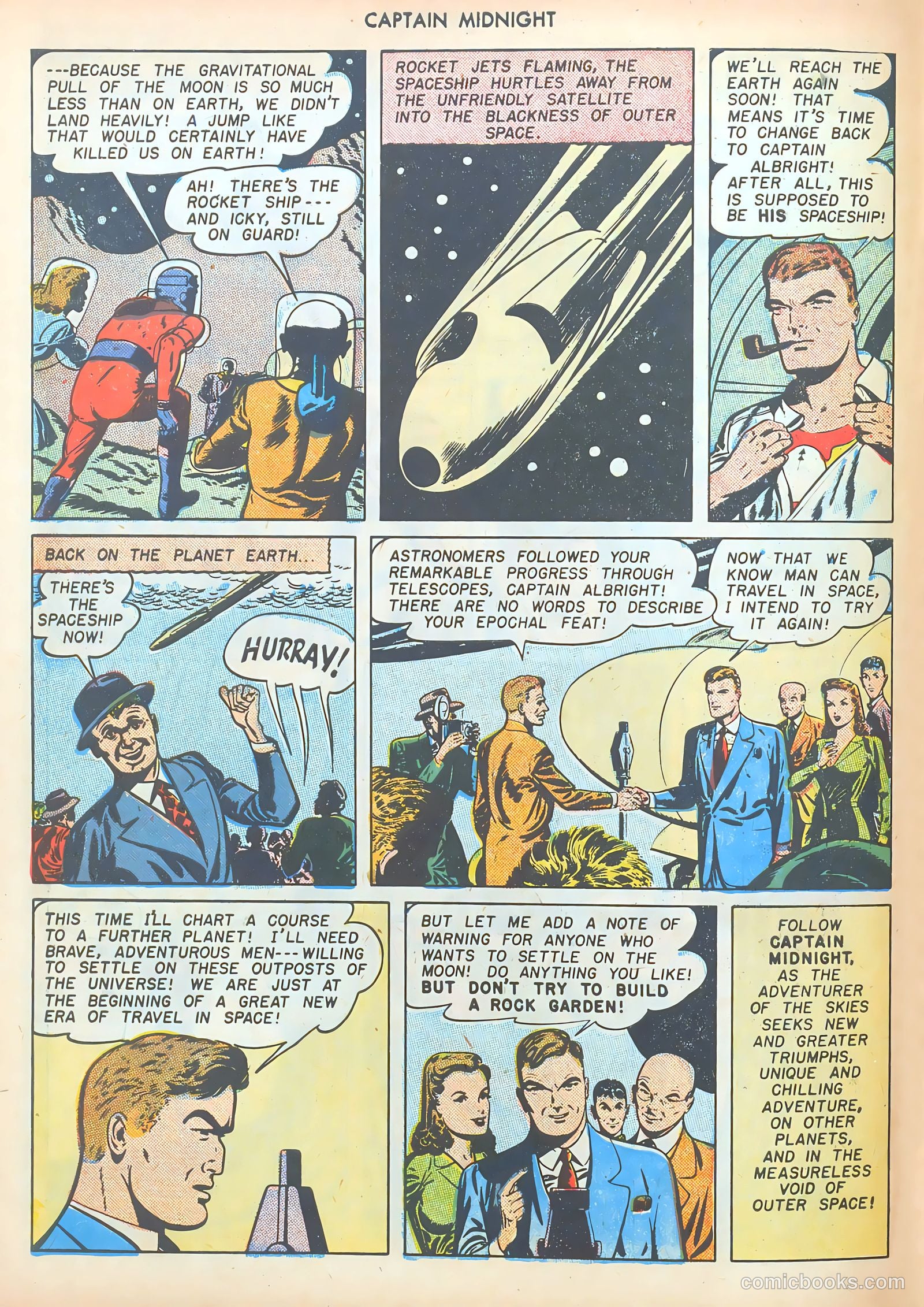 Captain Midnight #50 — page 22 of 52