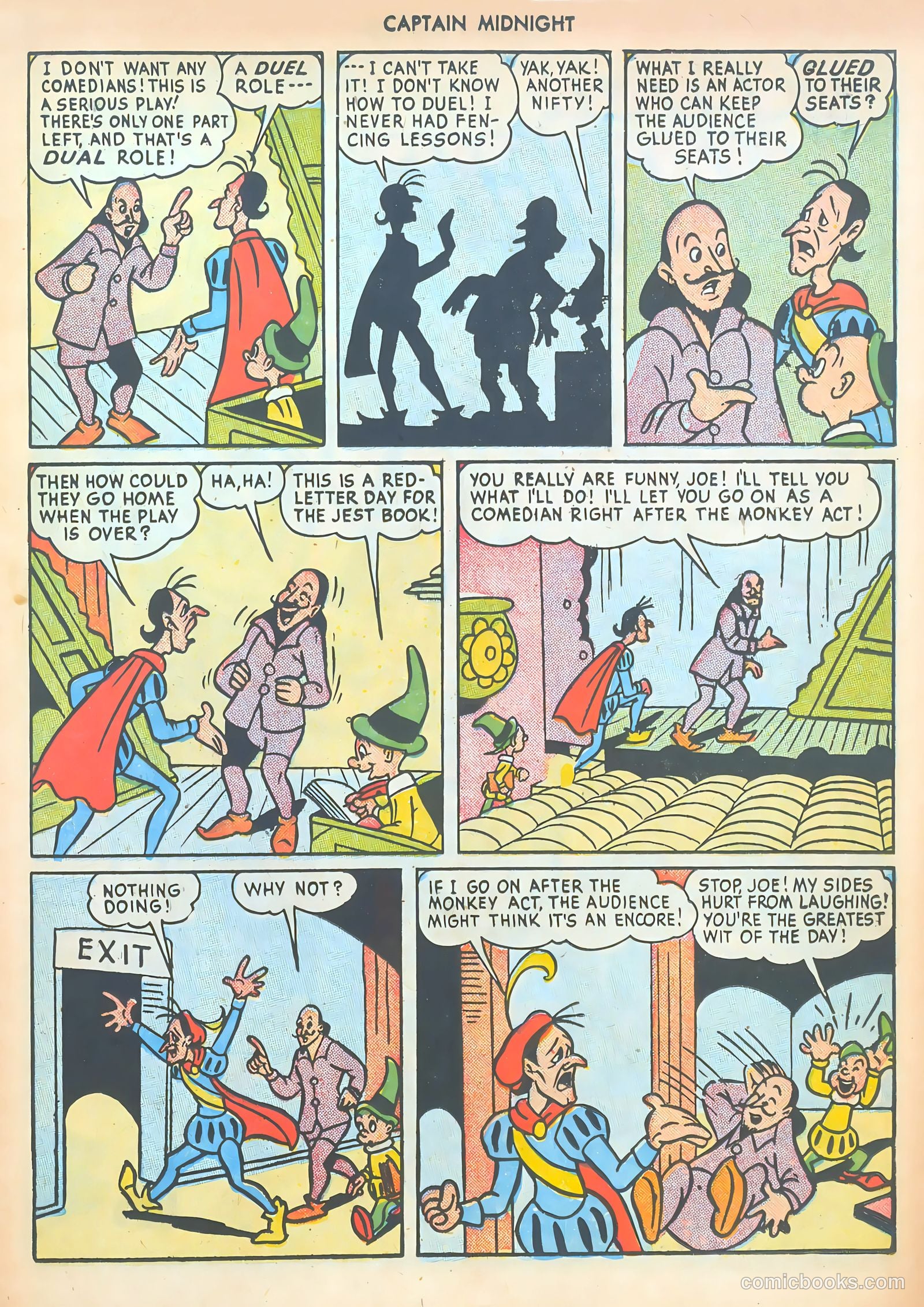 Captain Midnight #50 — page 25 of 52