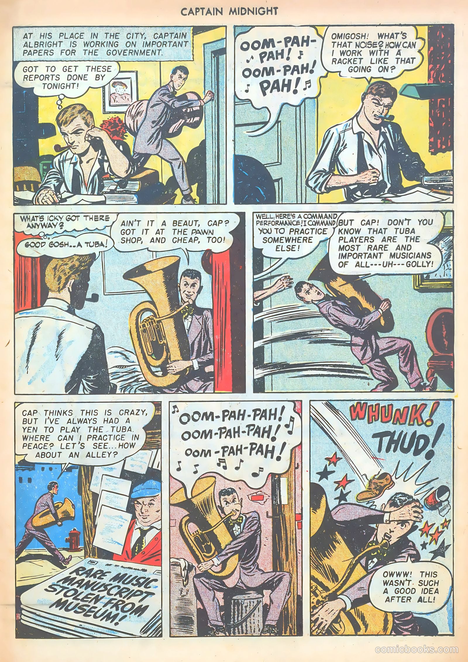 Captain Midnight #50 — page 27 of 52
