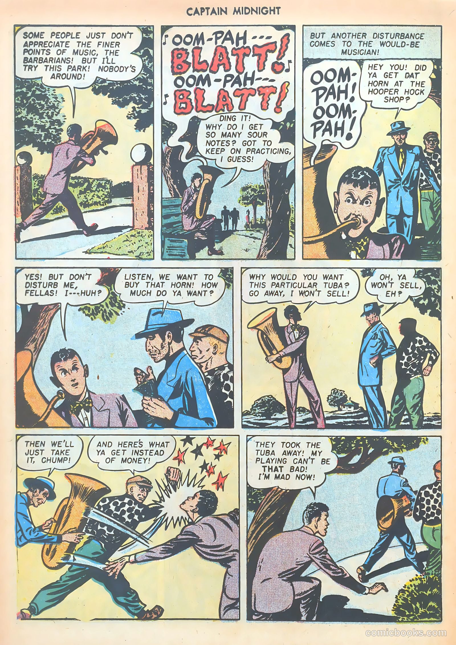 Captain Midnight #50 — page 28 of 52