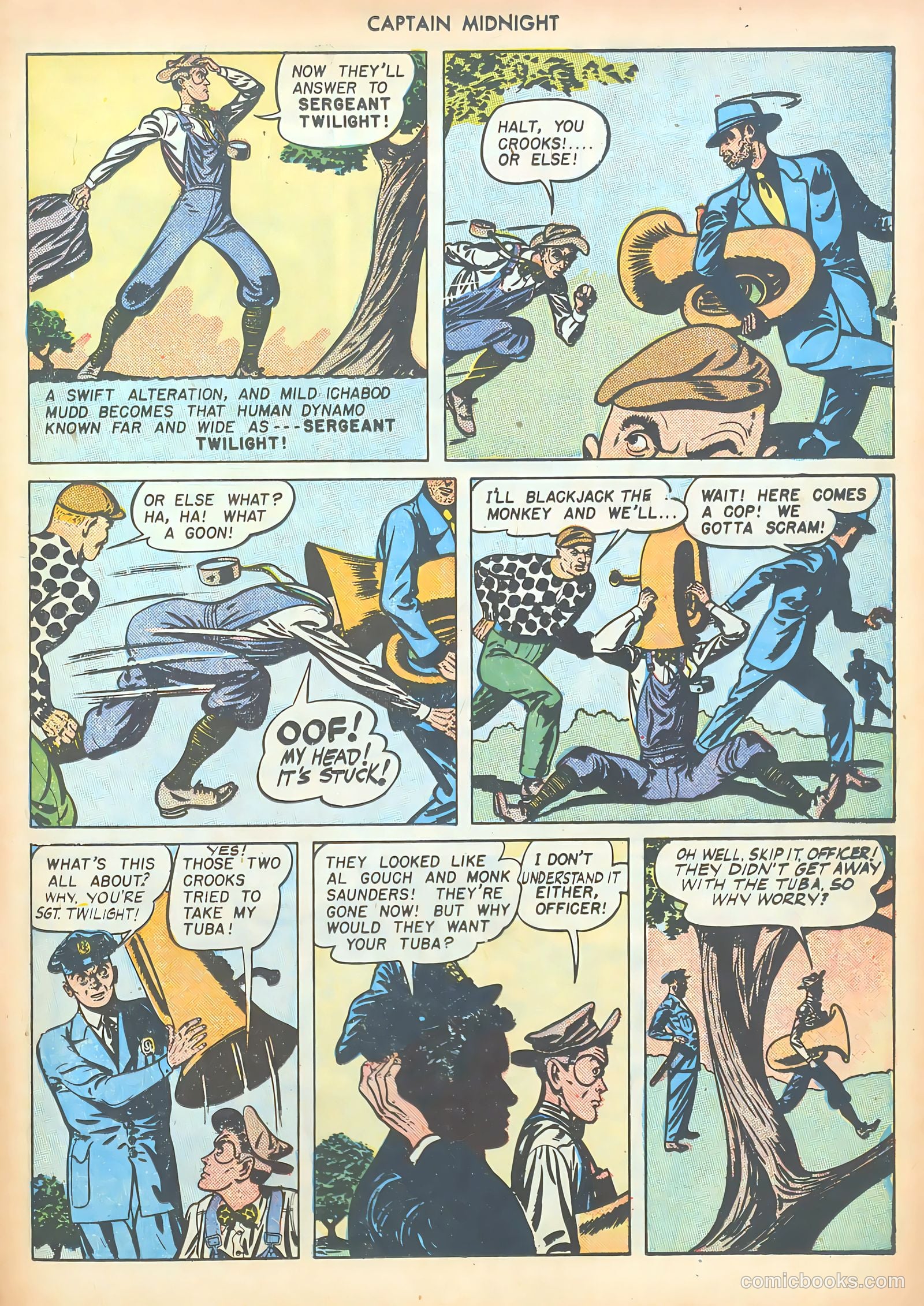 Captain Midnight #50 — page 29 of 52