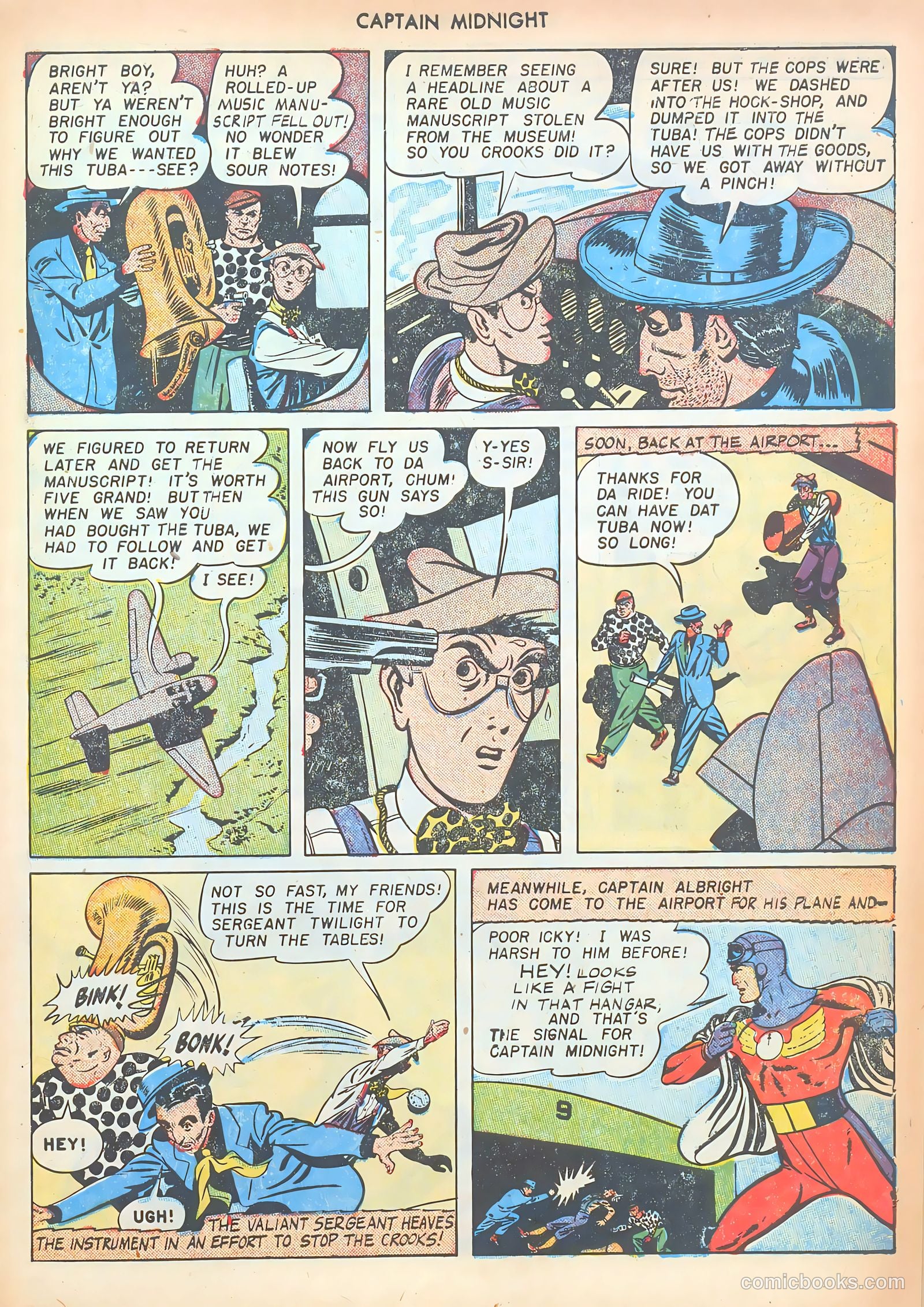 Captain Midnight #50 — page 31 of 52