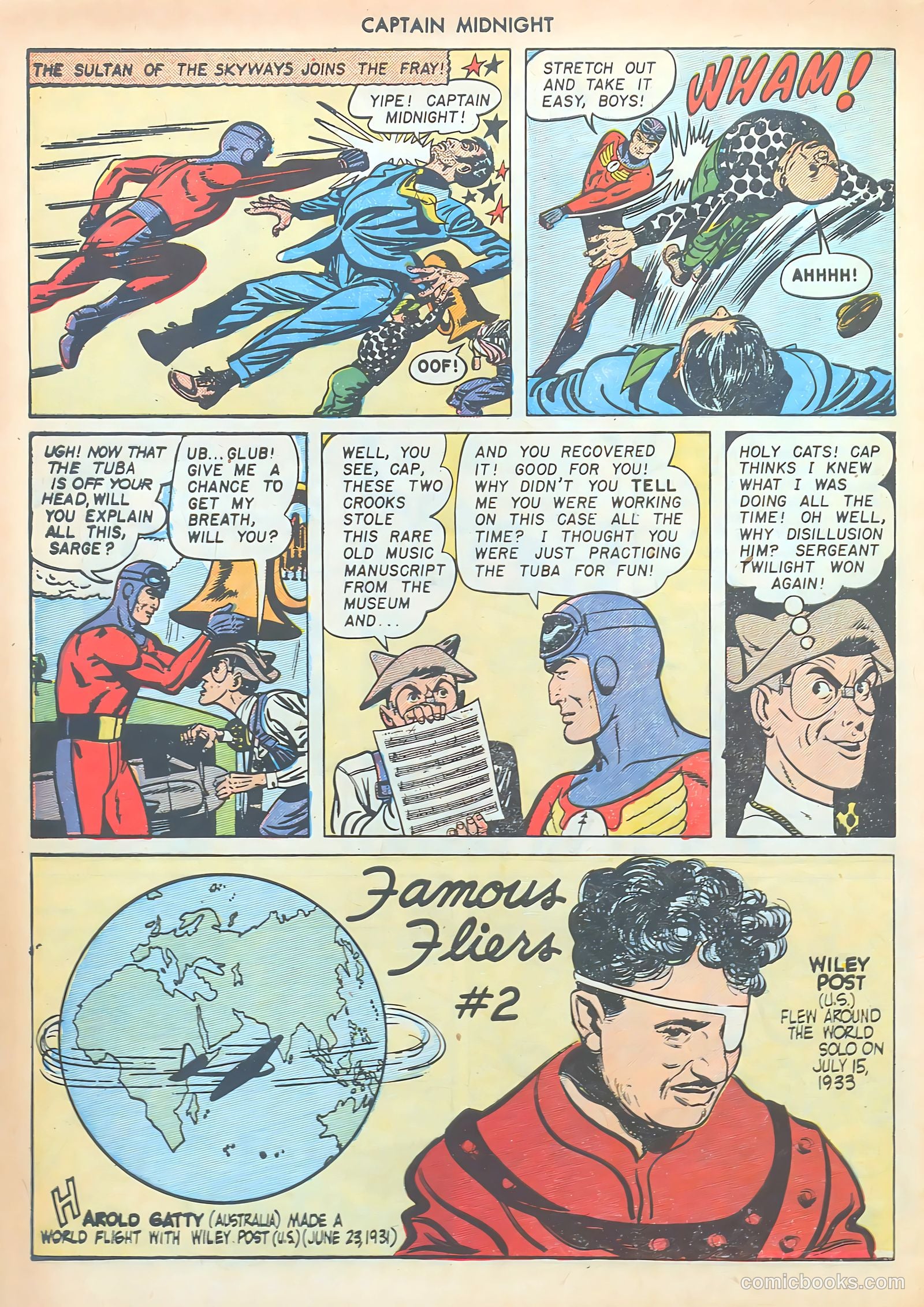 Captain Midnight #50 — page 32 of 52