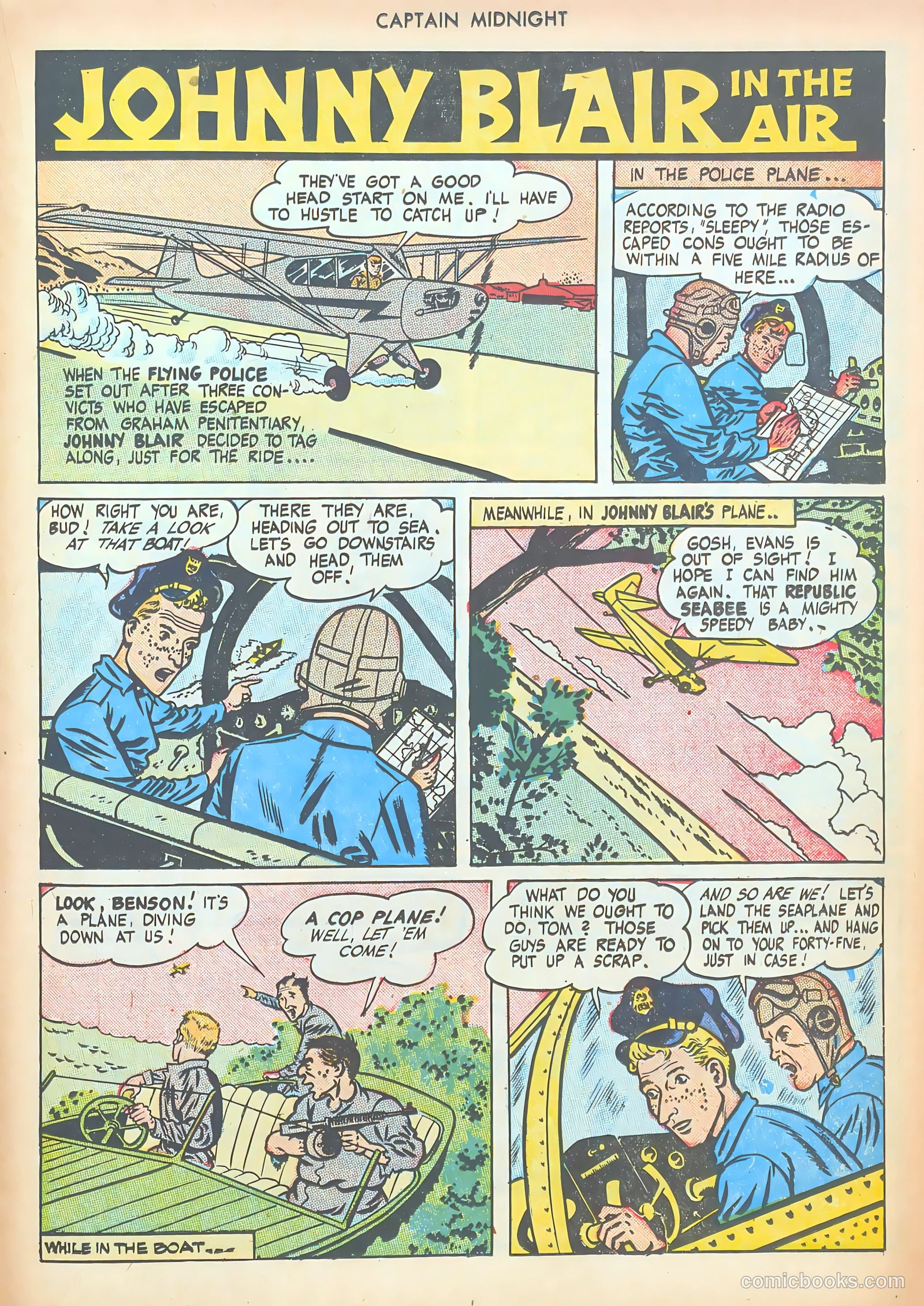 Captain Midnight #50 — page 37 of 52