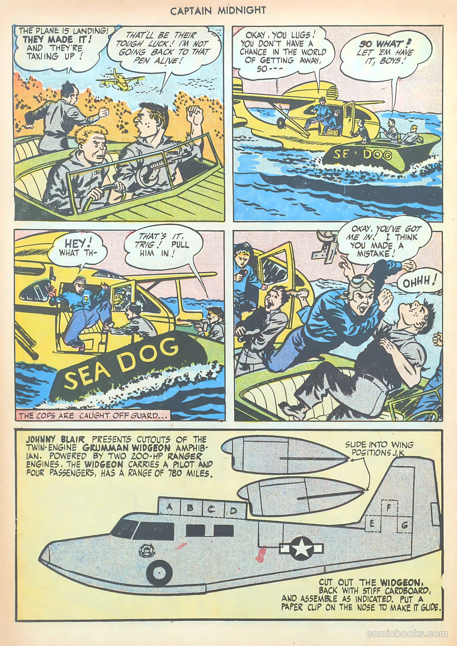 Captain Midnight #50 — page 38 of 52