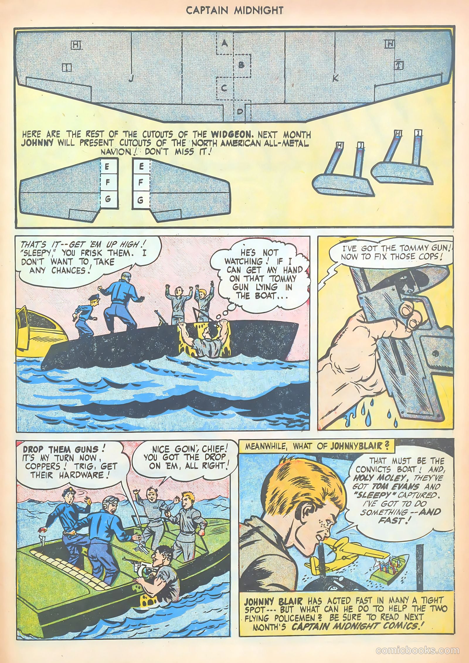 Captain Midnight #50 — page 39 of 52