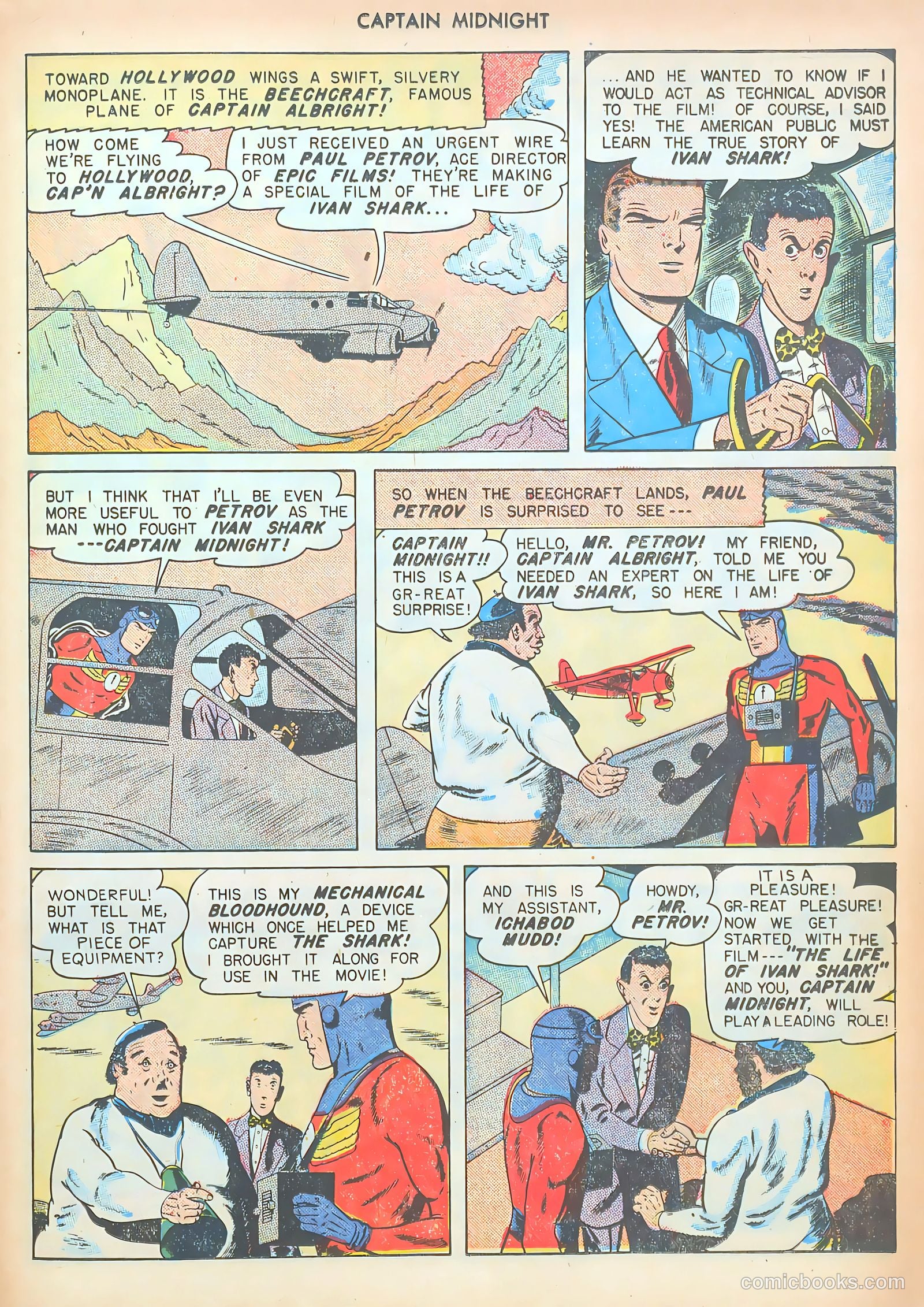 Captain Midnight #50 — page 41 of 52