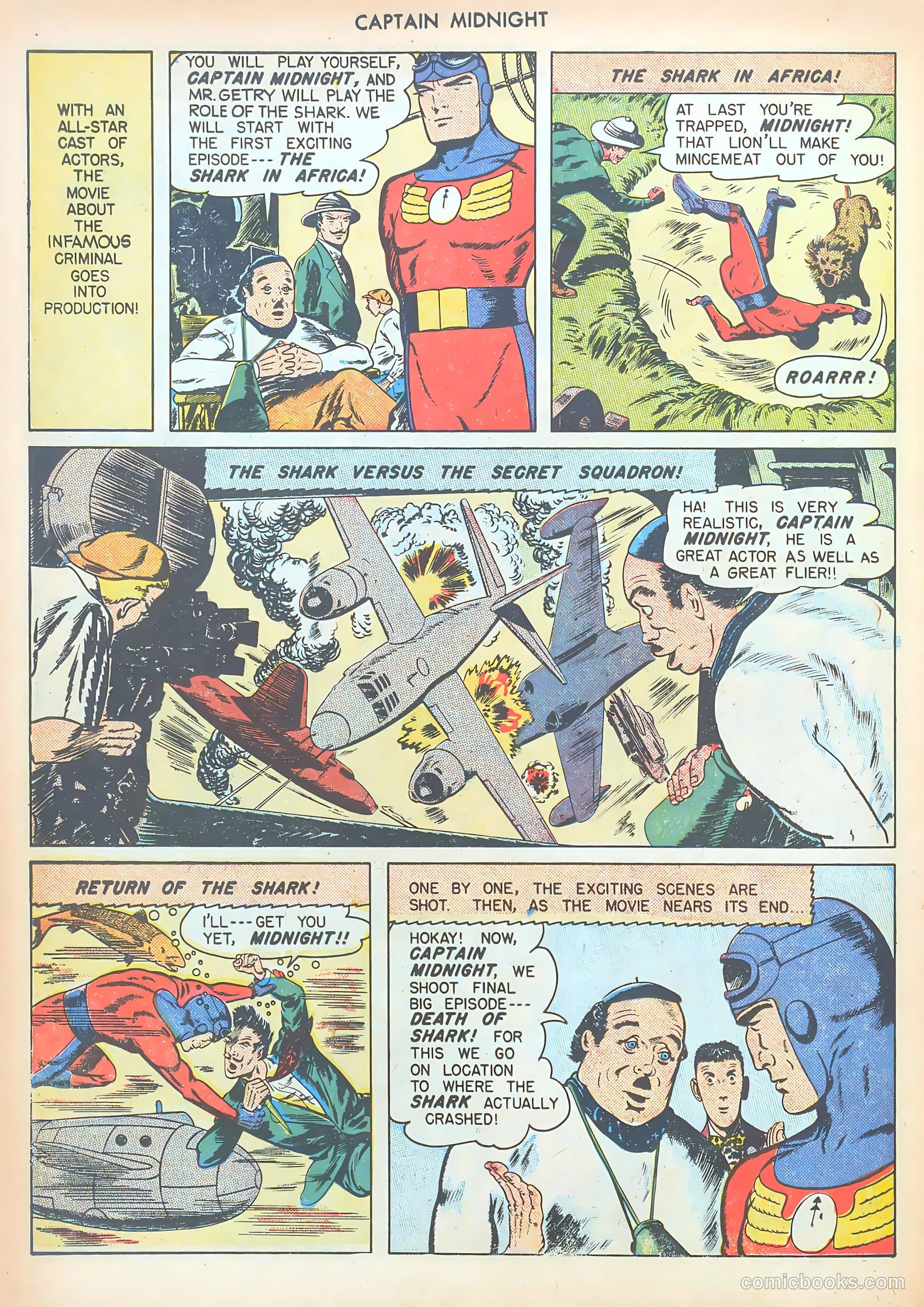 Captain Midnight #50 — page 42 of 52