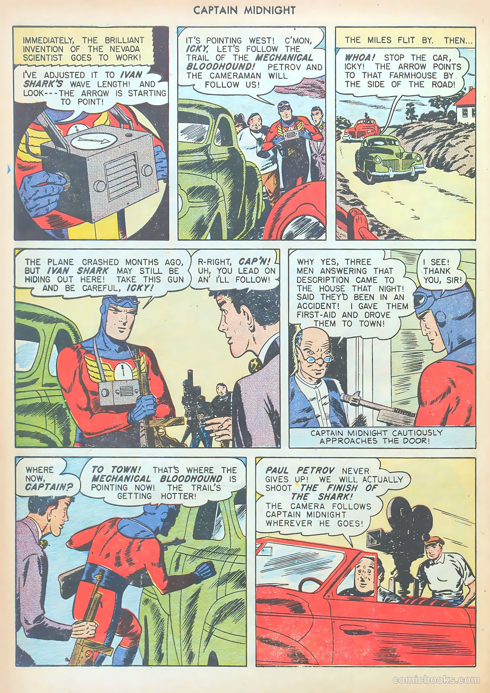 Captain Midnight #50 — page 44 of 52