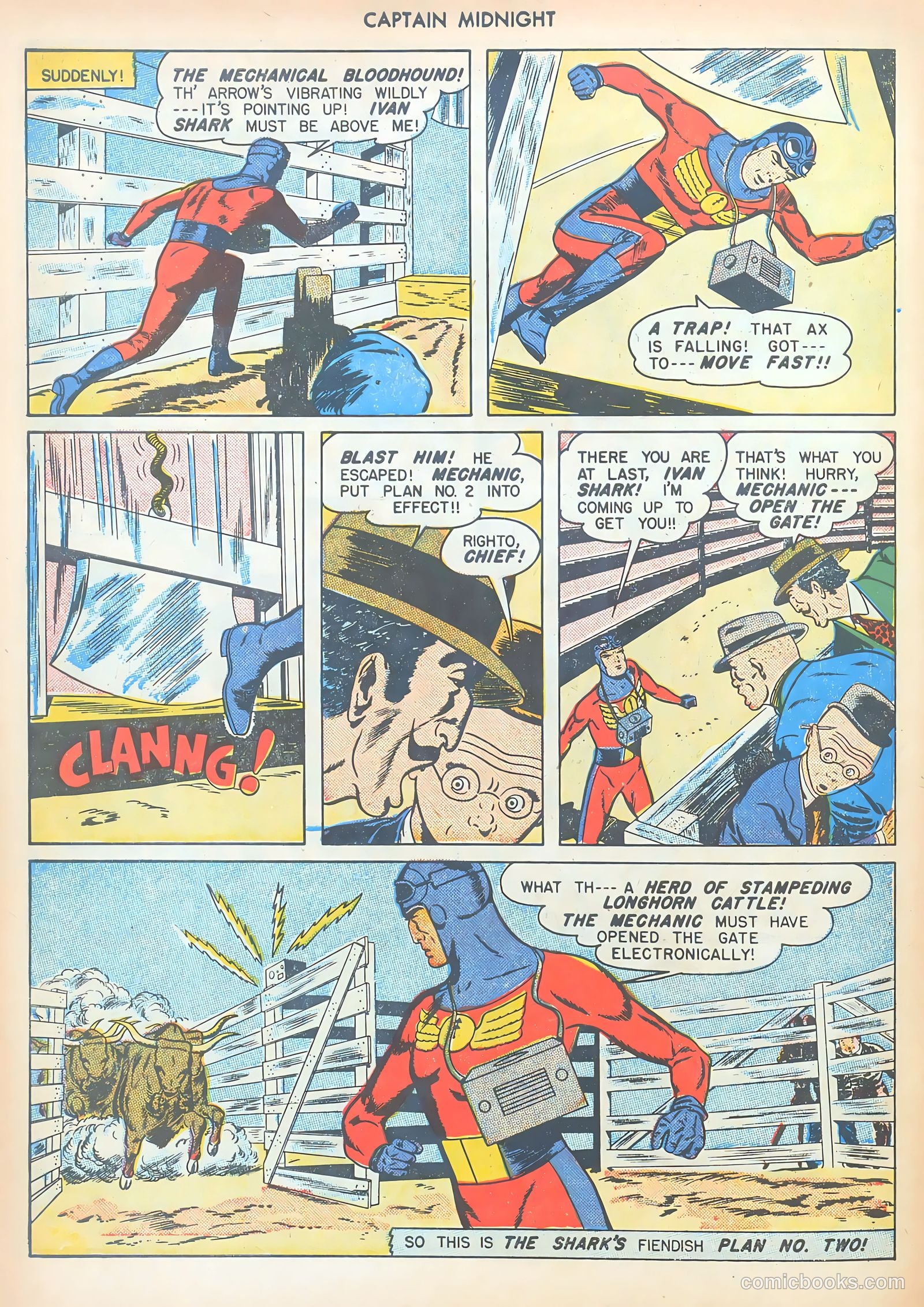 Captain Midnight #50 — page 46 of 52