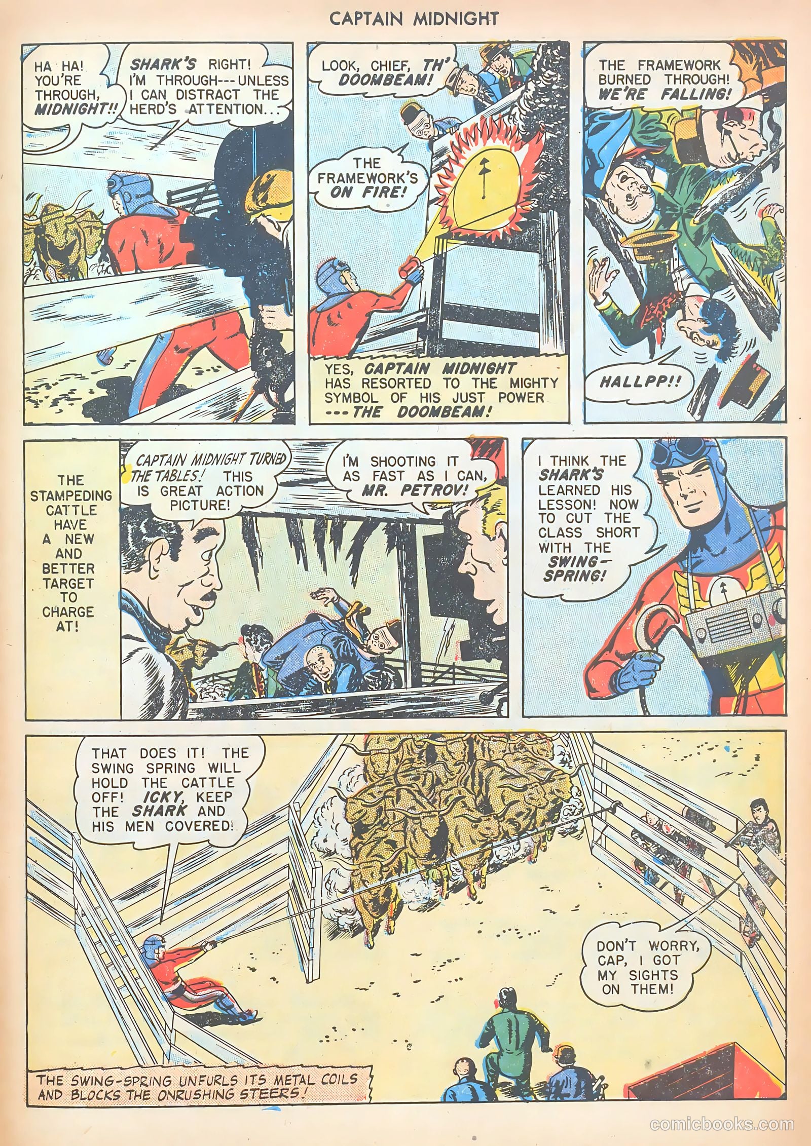 Captain Midnight #50 — page 47 of 52