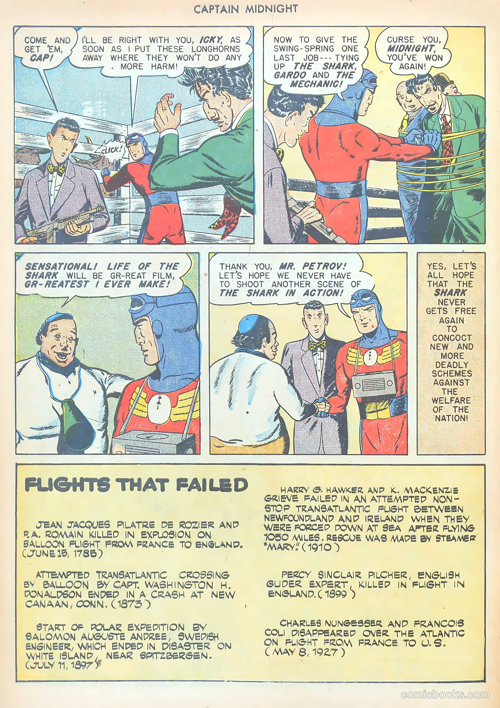 Captain Midnight #50 — page 48 of 52