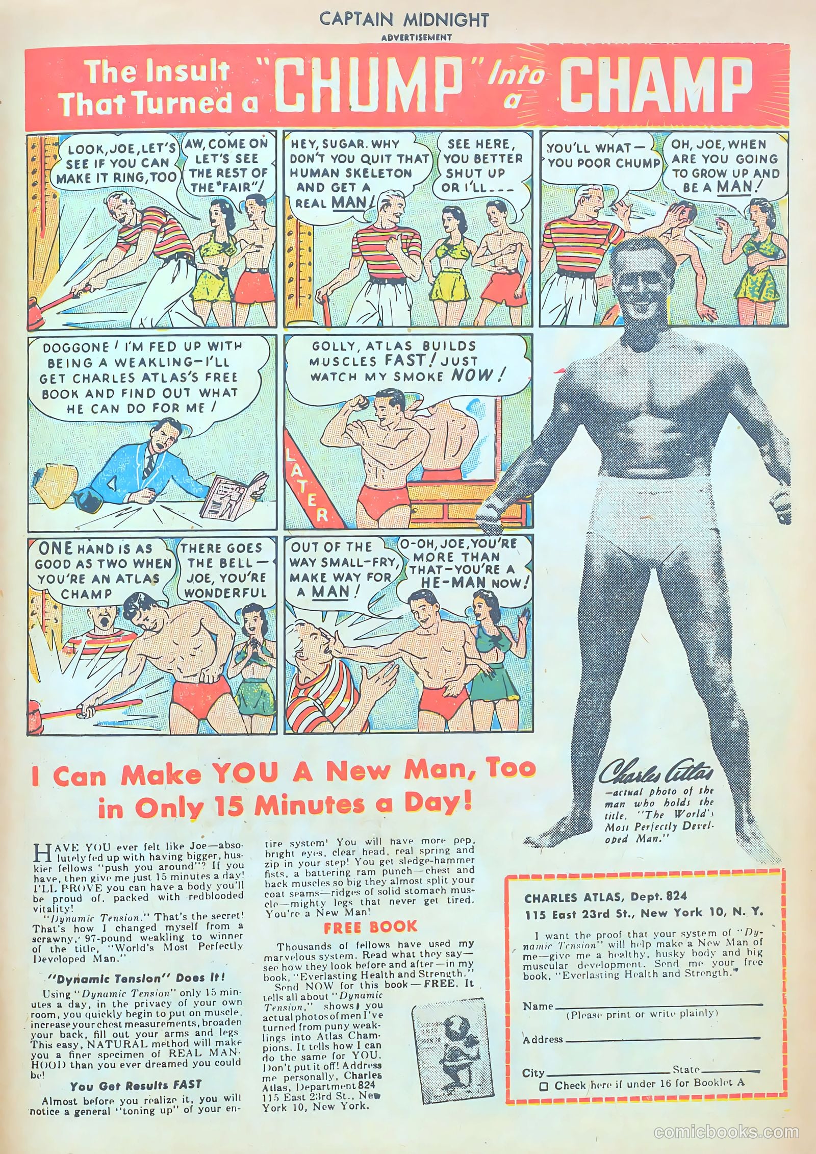 Captain Midnight #50 — page 49 of 52