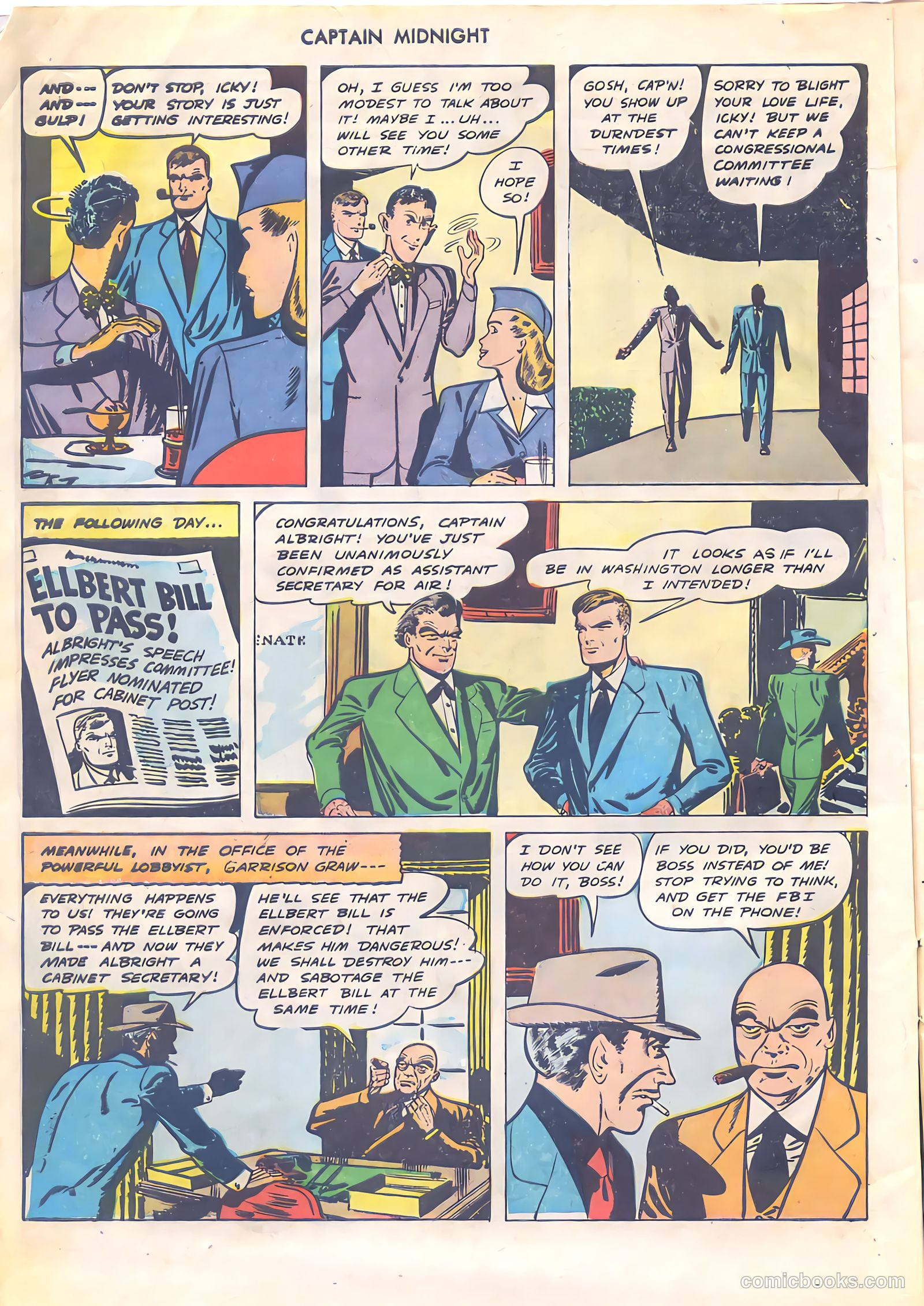 Captain Midnight #51 — page 6 of 52