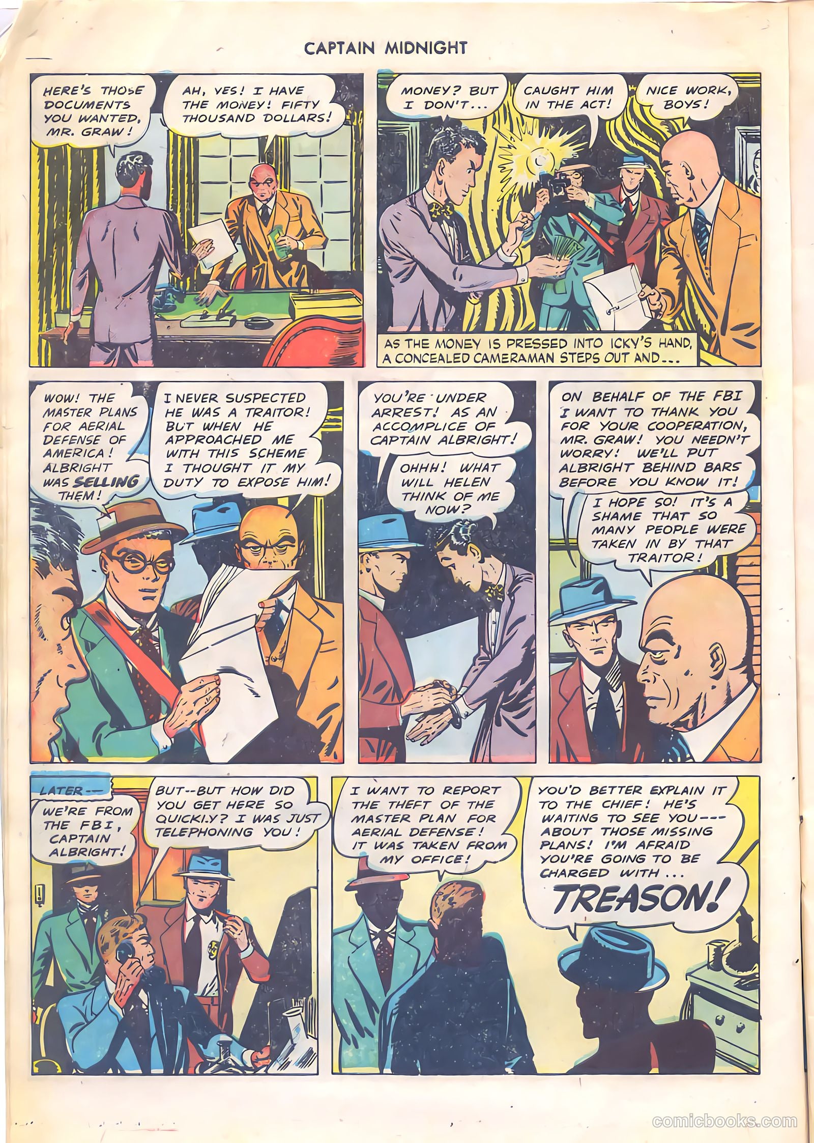 Captain Midnight #51 — page 10 of 52