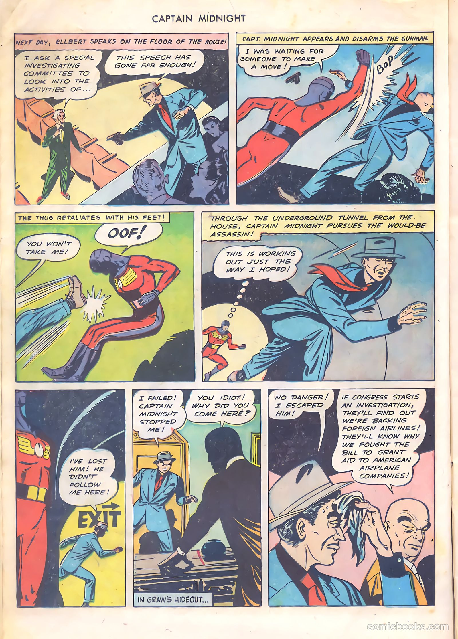 Captain Midnight #51 — page 14 of 52
