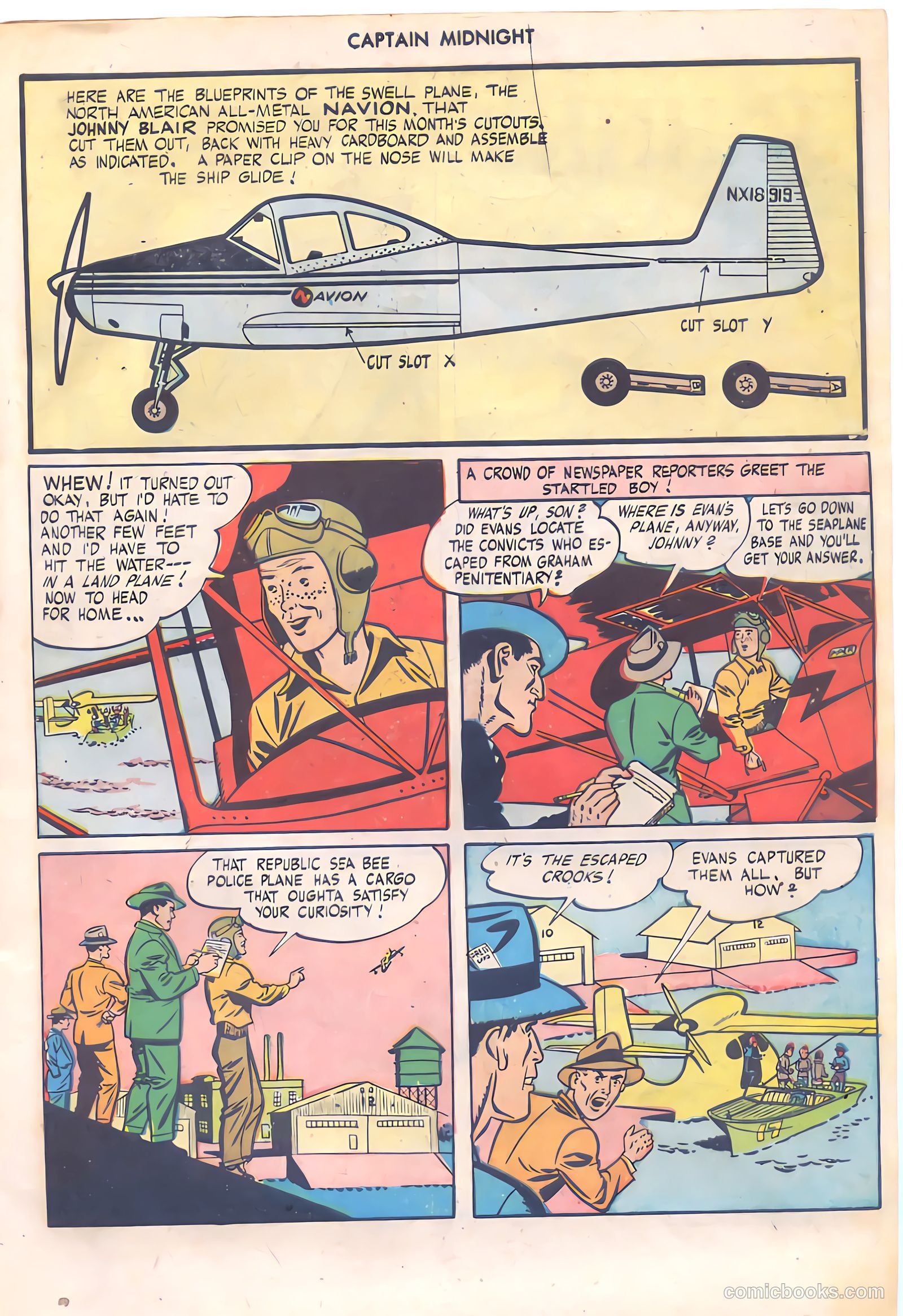 Captain Midnight #51 — page 19 of 52