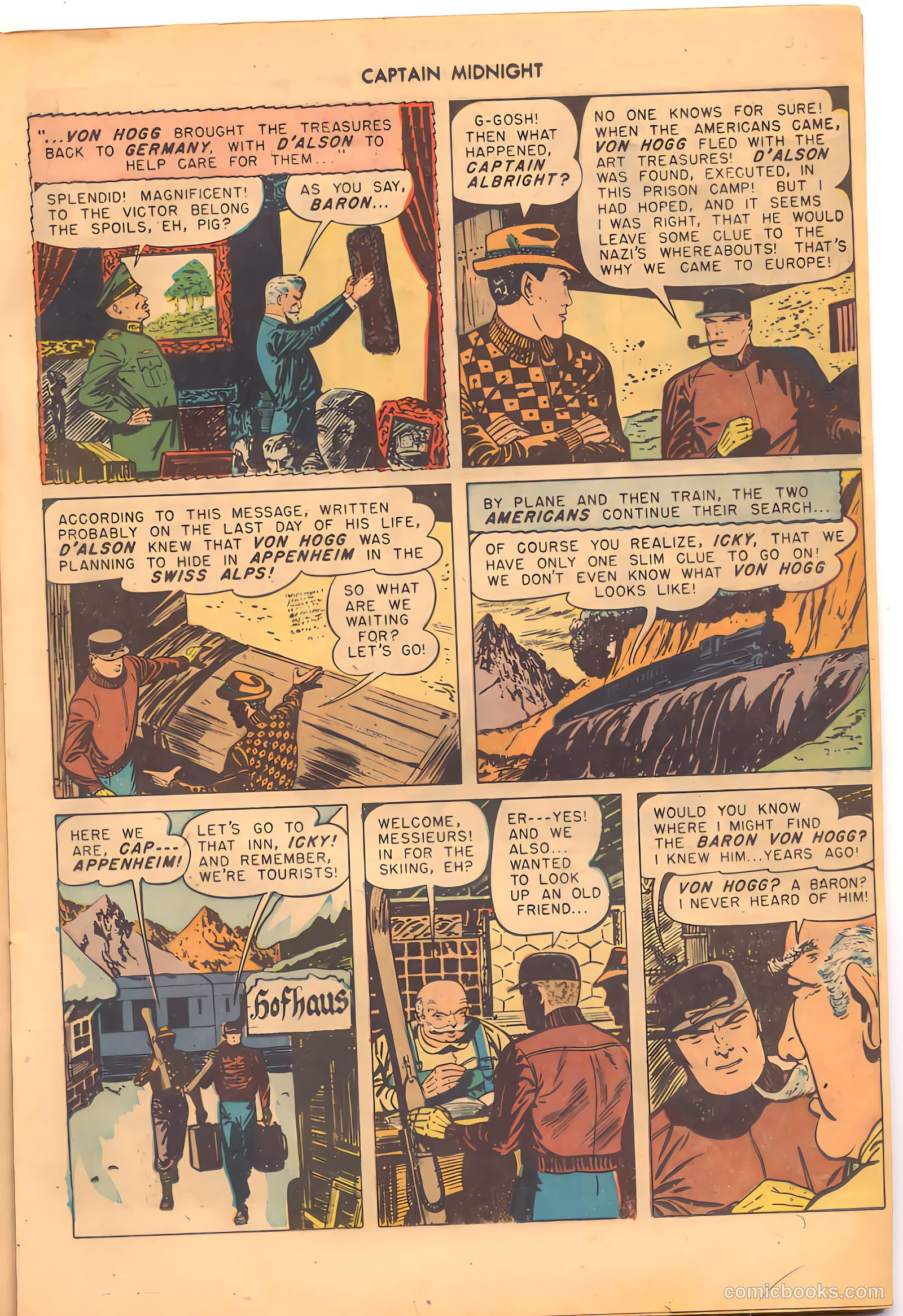 Captain Midnight #51 — page 23 of 52