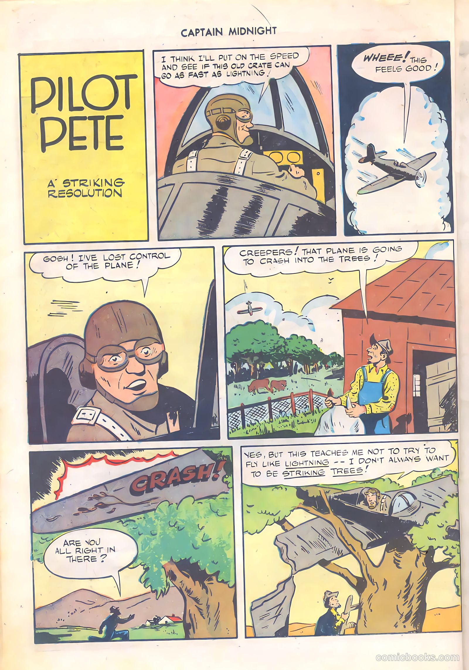 Captain Midnight #51 — page 30 of 52