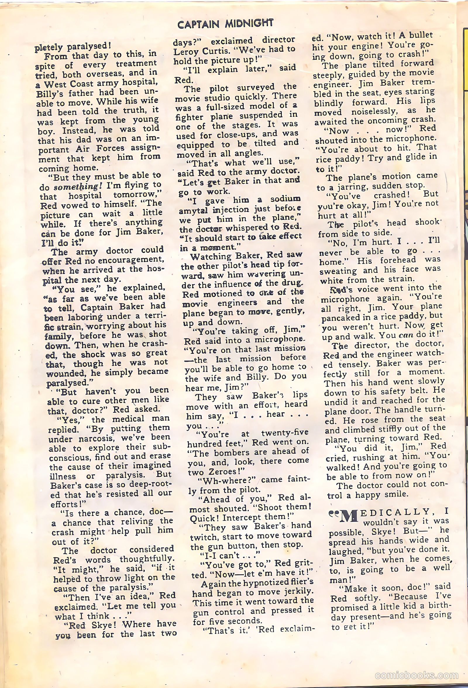 Captain Midnight #51 — page 32 of 52